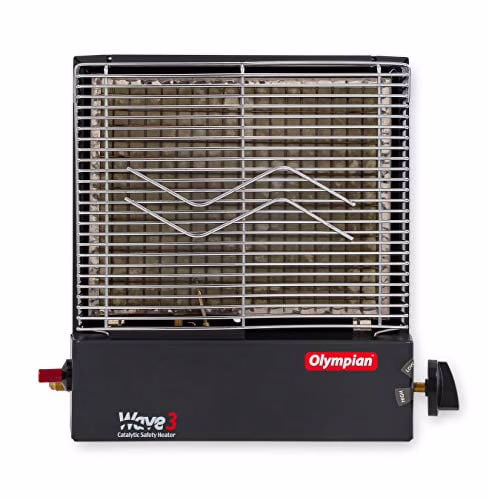 Camco Olympian Wave - 3 LP Gas Catalytic Space Heater for 100 Sq Ft