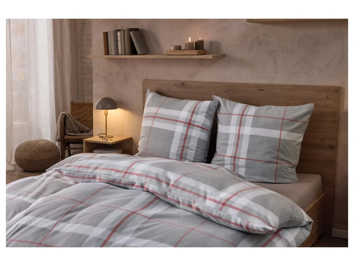 LIVARNO Parure de lit en polaire, 240 x 220 cm