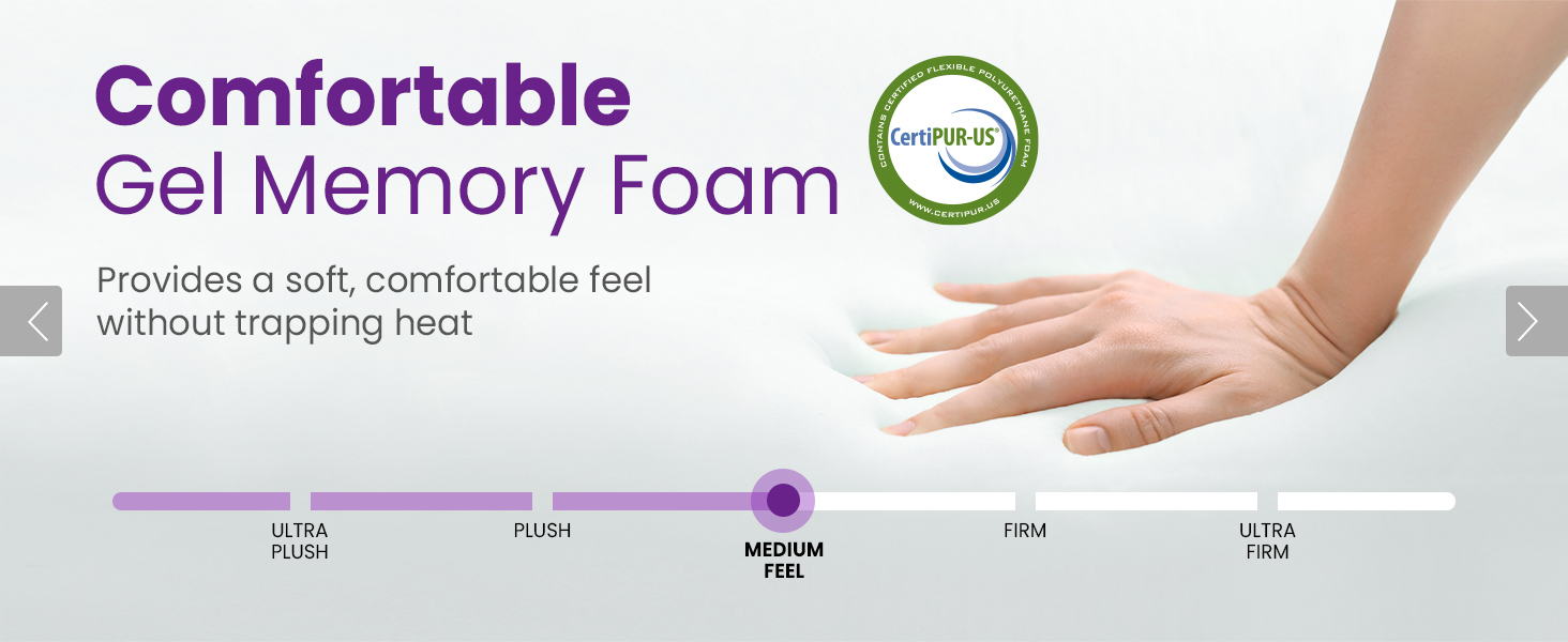 certified foam memory foam mattress california king mattress