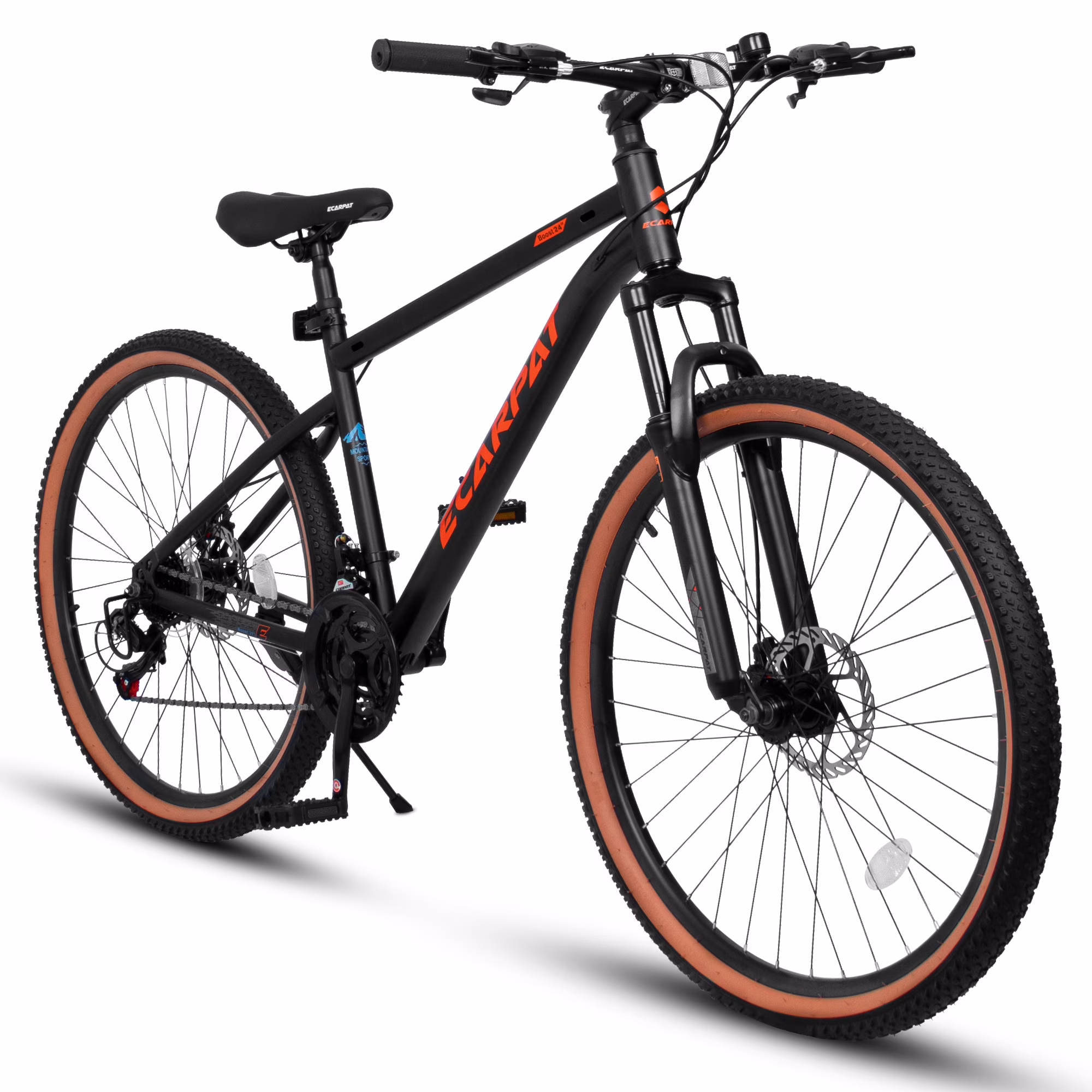 24 Inch Mountain Bike, 21-Speed Summer travel Bicycles, Students Trail Commuter City Snow Beach Mountain Bicycles