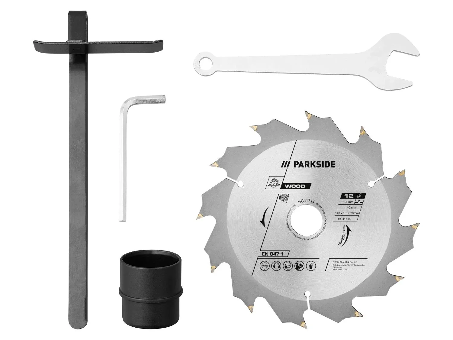 PARKSIDE Scie circulaire PHKS 750 A1, 140 mm, 700 W