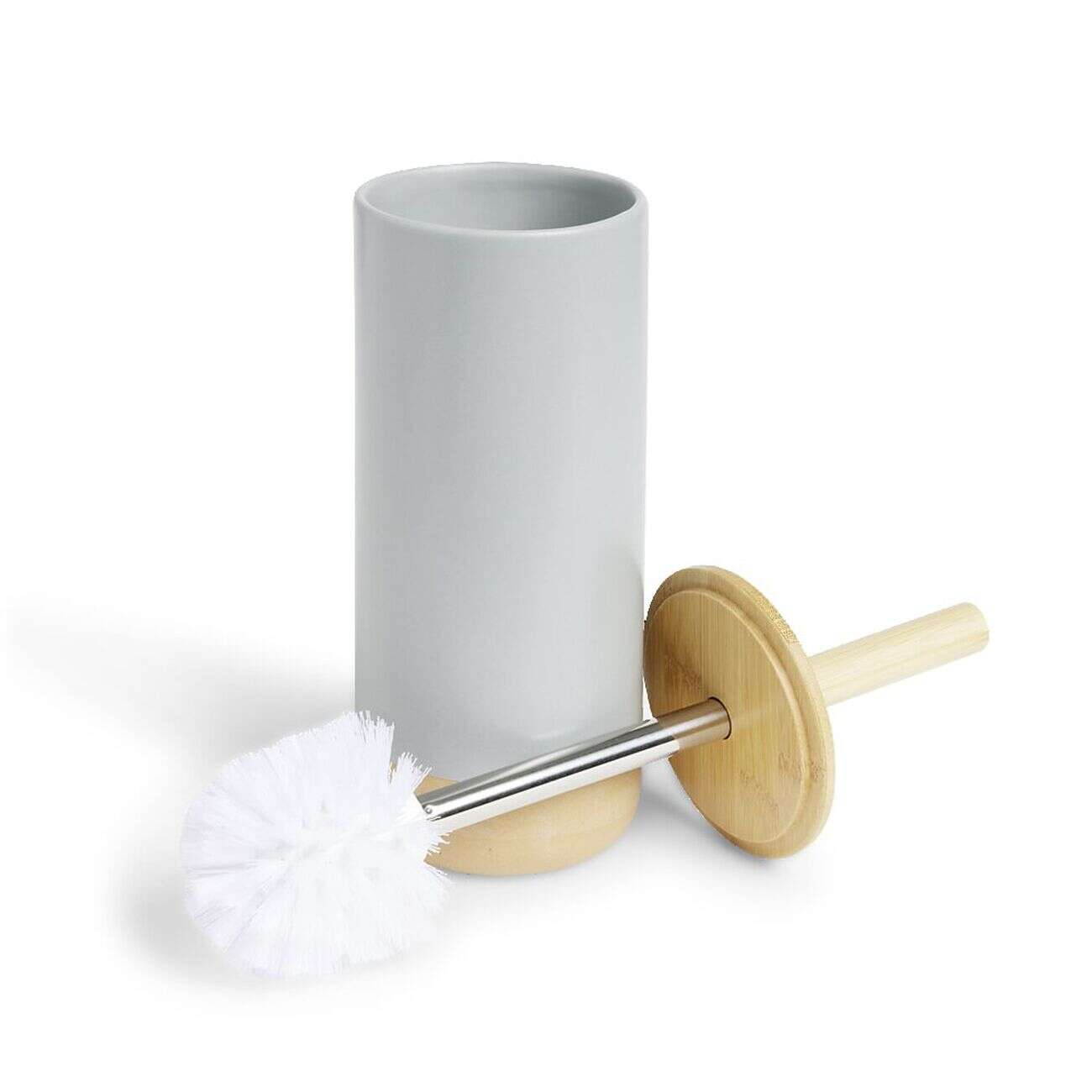 Brosse WC céramique Ø10,7x39cm