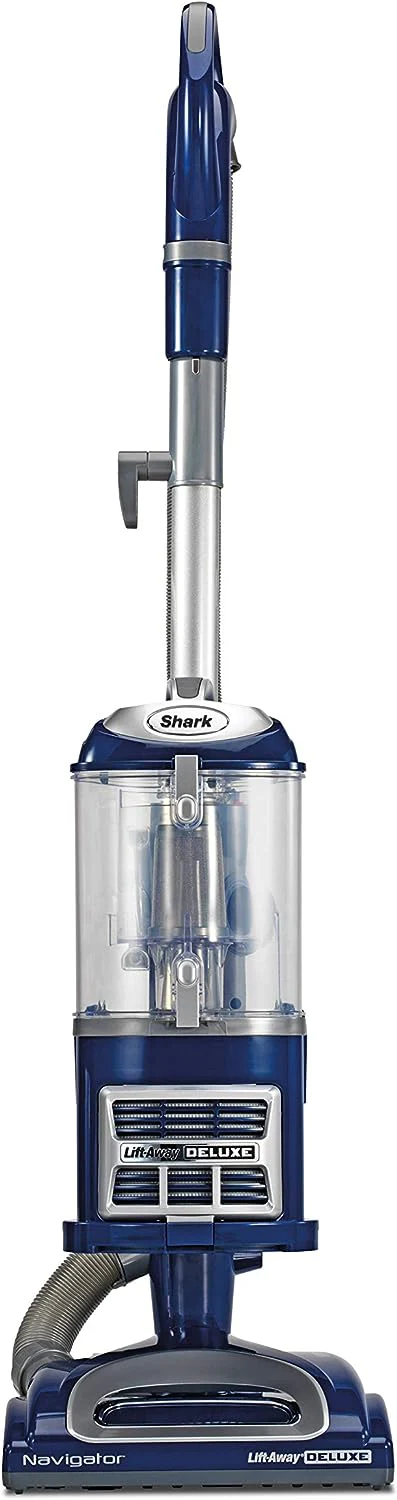 Navigator Lift-Away Deluxe Upright Vacuum with Large Dust Cup Capacity, HEPA Filter, Swivel Steering, Upholstery Tool & Crevice Tool, Blue