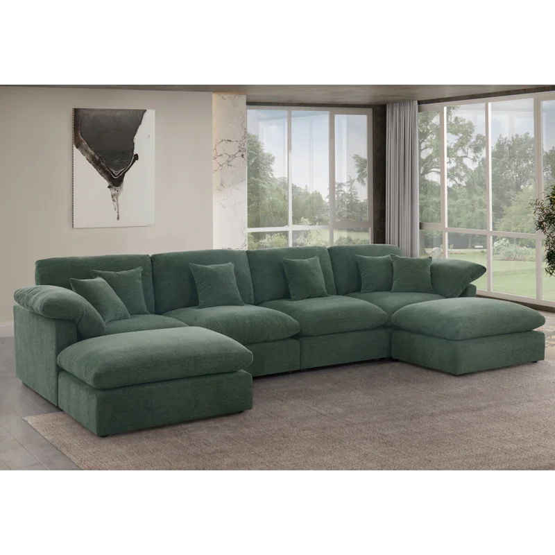 Green Chenille