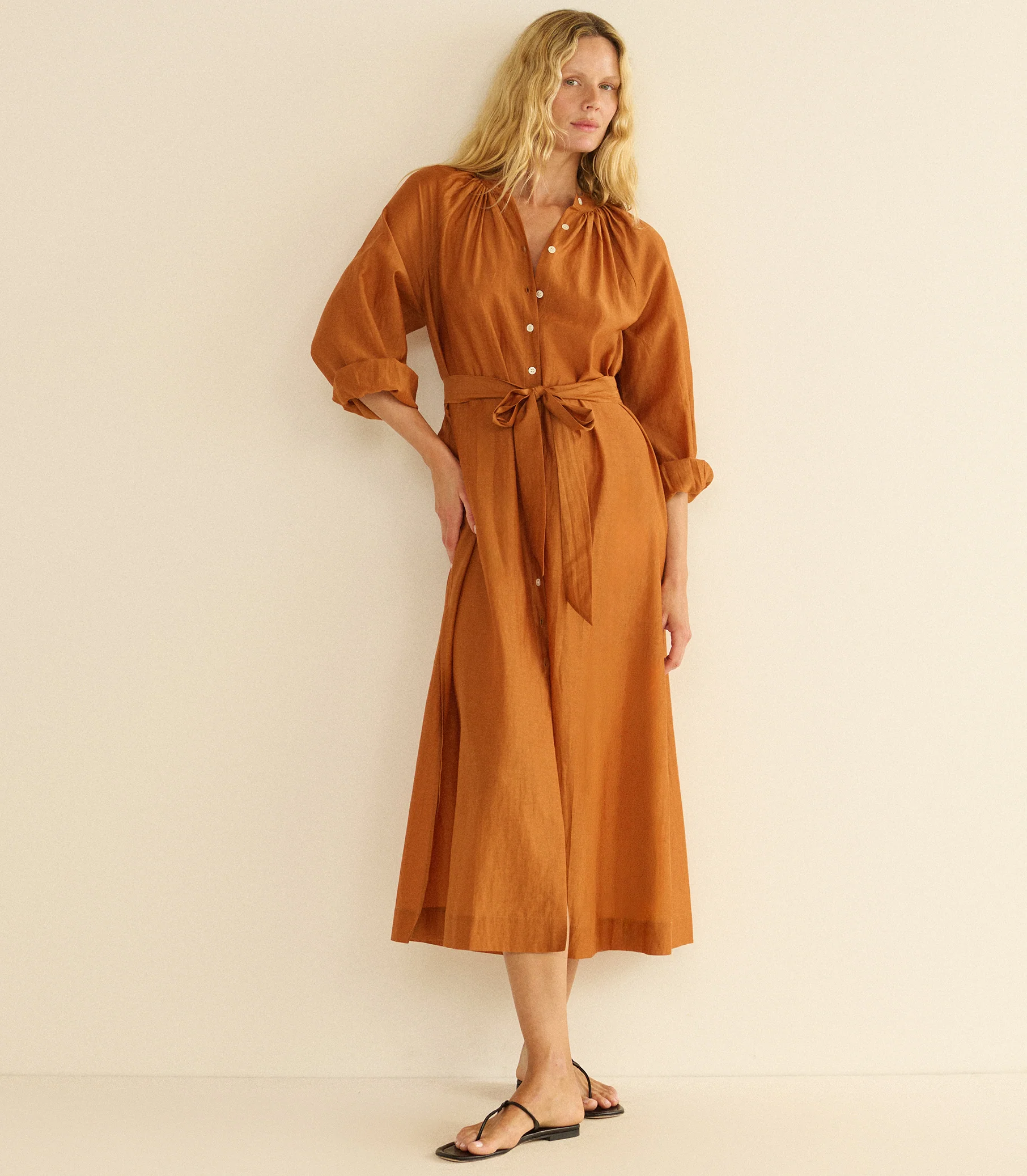 JOLIANE DRESS -- COCONUT
