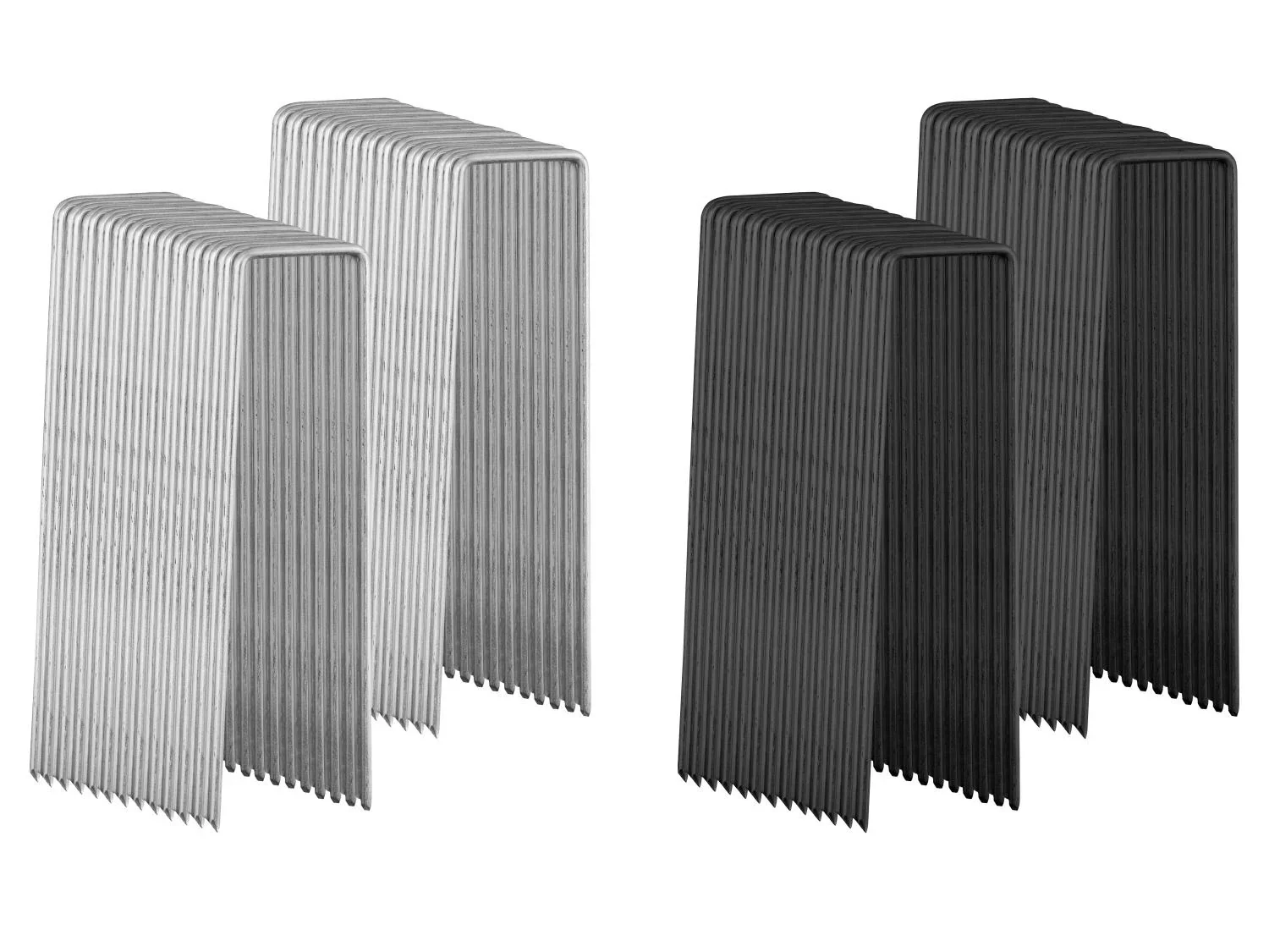 PARKSIDE Lot de 50 ou 75 piquets de fixation