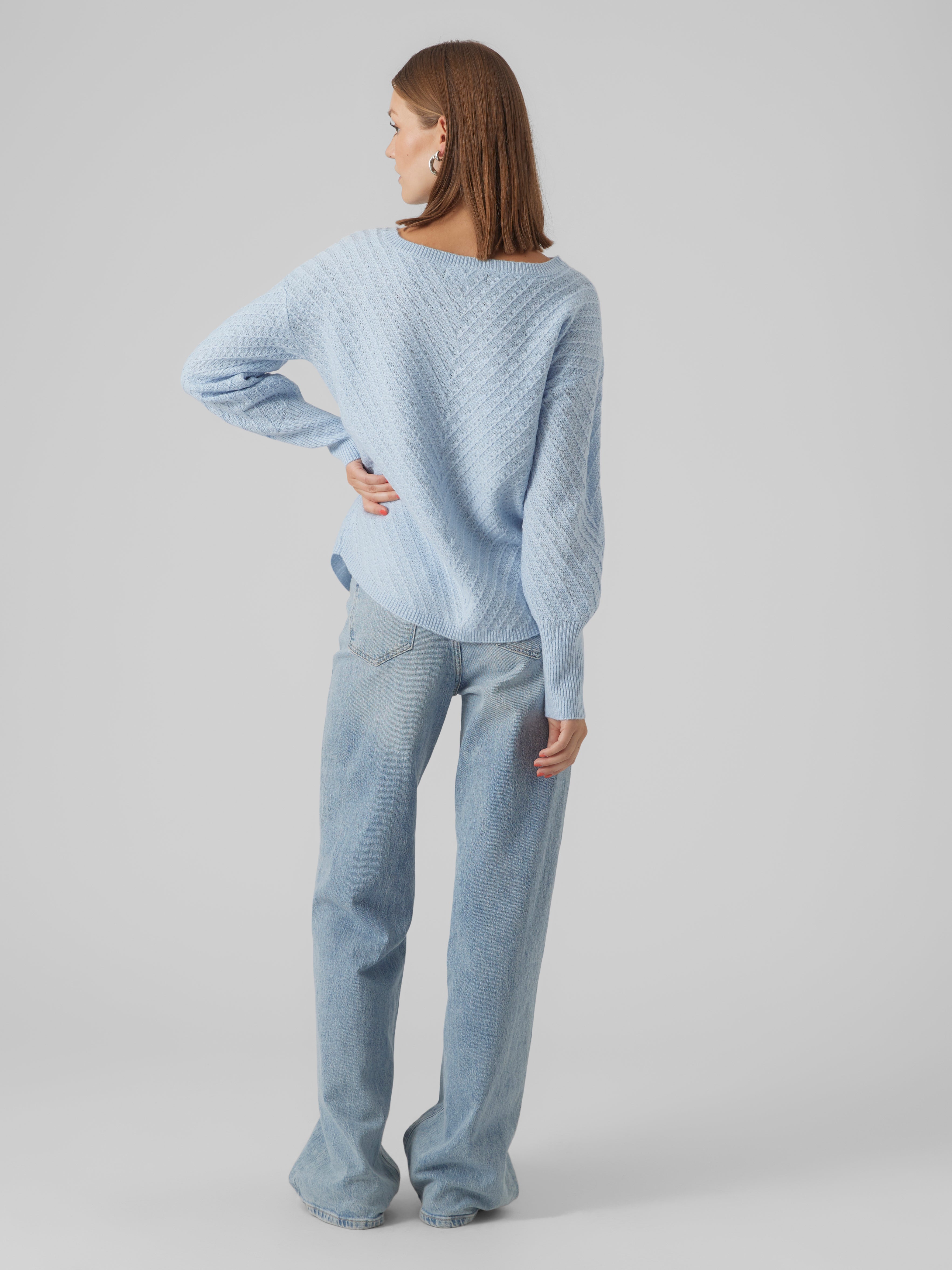 VERO MODA® VMANJASTINNA Knitted pullover