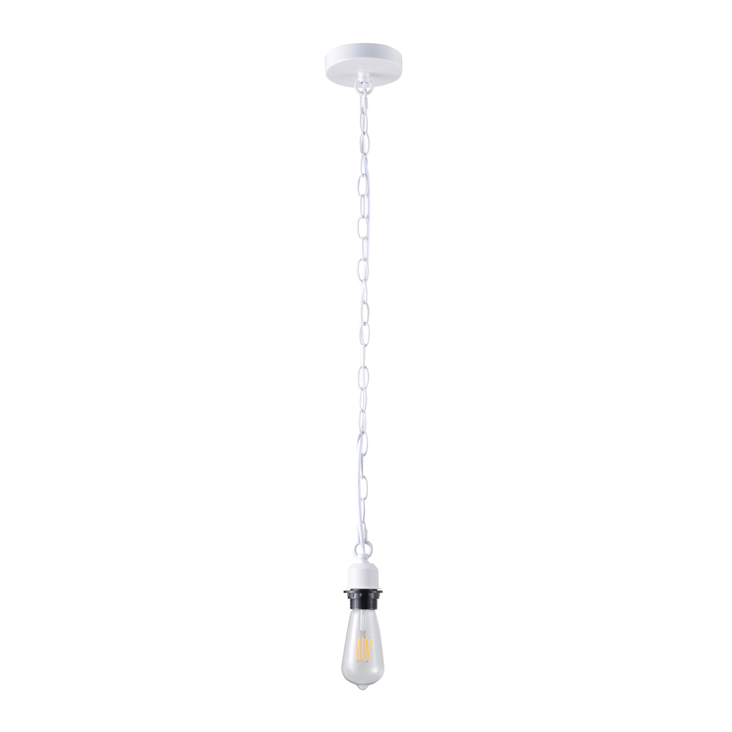 Chain cord suspension 150cm White