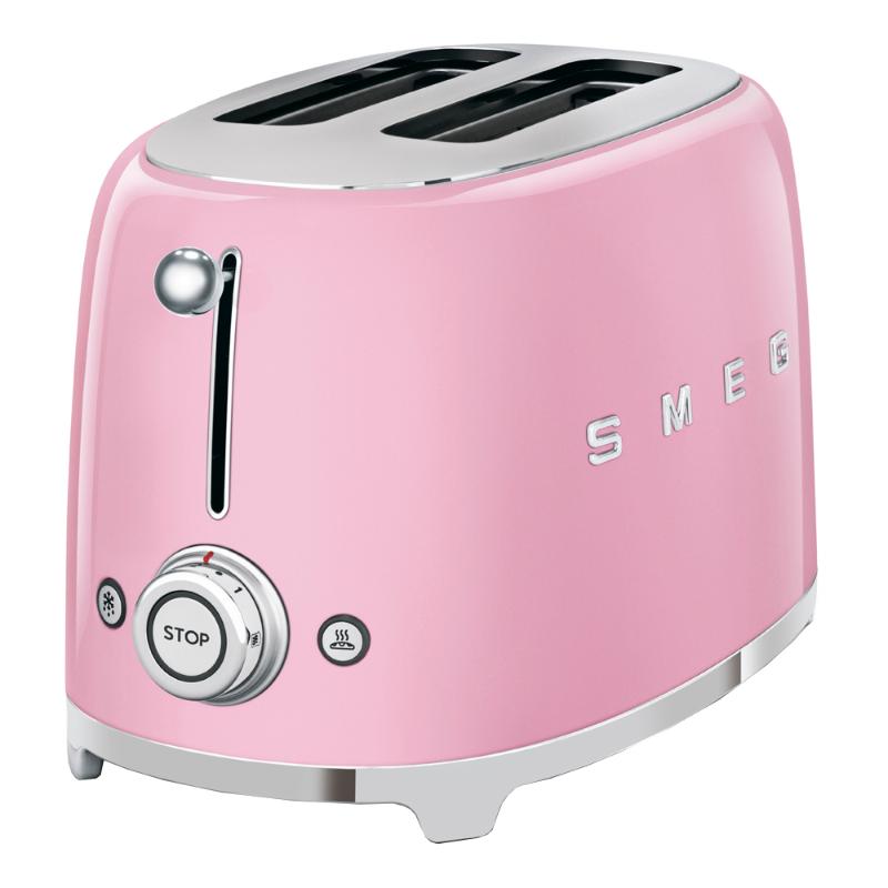 Brødrister TSF01 2 skiver rosa
