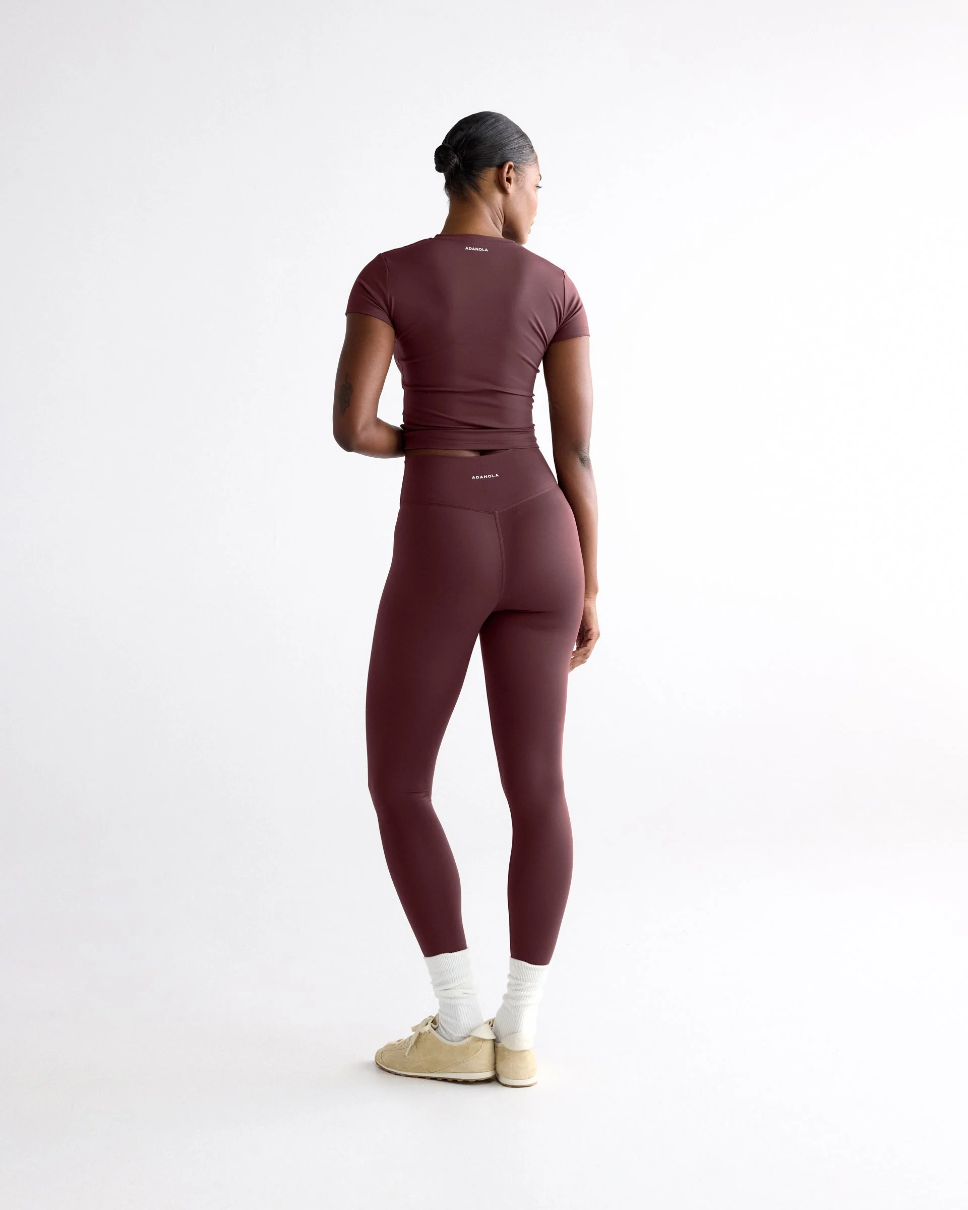 Ultimate Leggings - Mulberry Red
