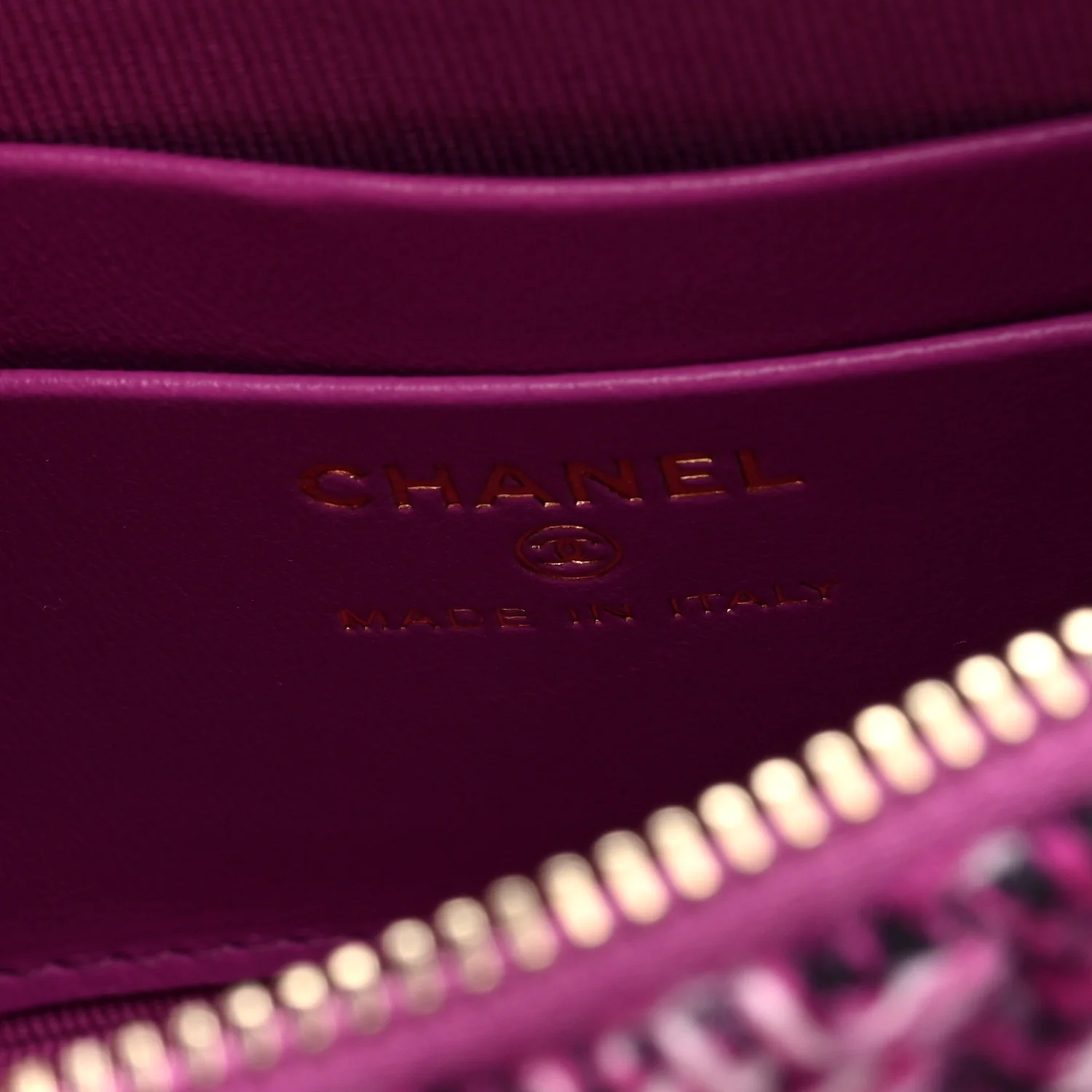 Tweed Quilted Mini Clutch With Chain Purple