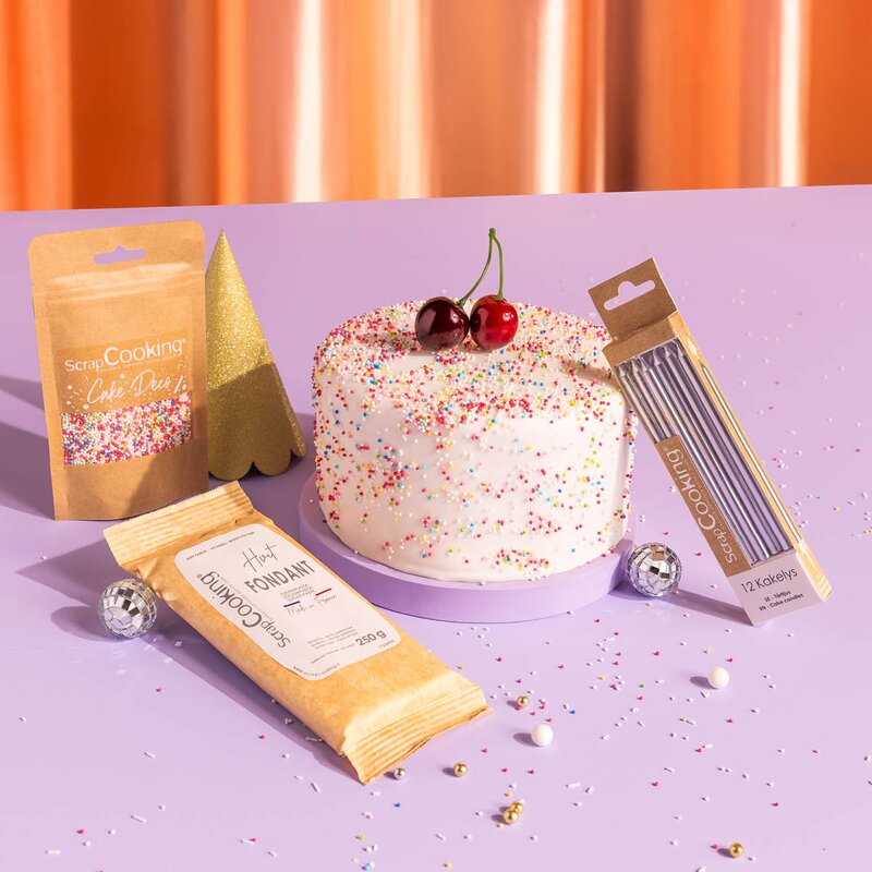 Fondant 1 kg hvit
