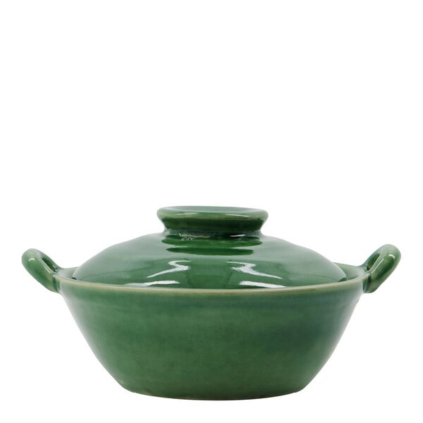 Diva krukke med lokk 20x16,5x9,5 cm grønn