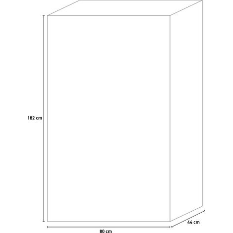 Keter – Armoire de jardin haute 182 cm – Résistante aux UV et à l'eau – 4 étagères réglables – Capacité de charge 30 kg — vue 4