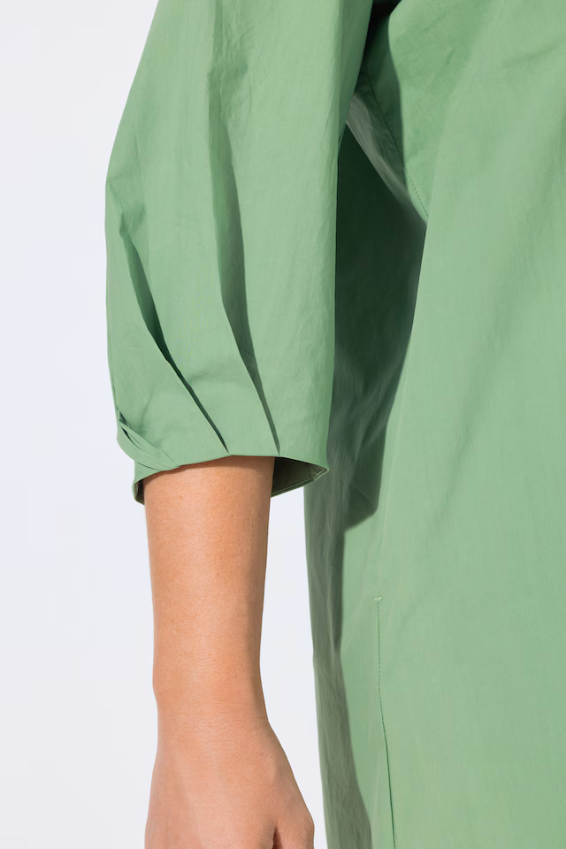 Paper Touch 3/4 Sleeve Collared Dress