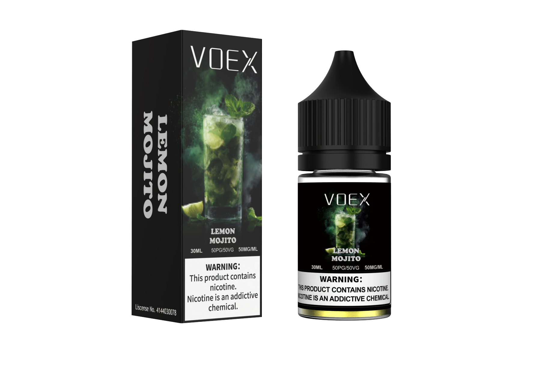 Voex Eliquid 30ml Nic Salt 50mg Vape Juice 10 pcs/box