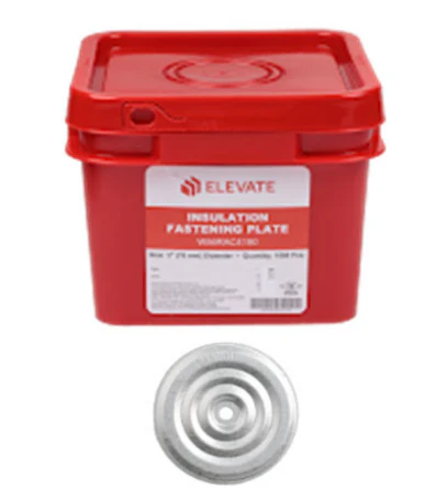 Elevate 3 in. Metal Insulation Fastening Plate (Box of 1,000) - 08FSIP3