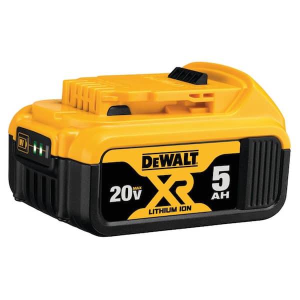 20V MAX XR Premium Lithium Ion 5 0Ah Battery Pack (2 Pack) Image 7