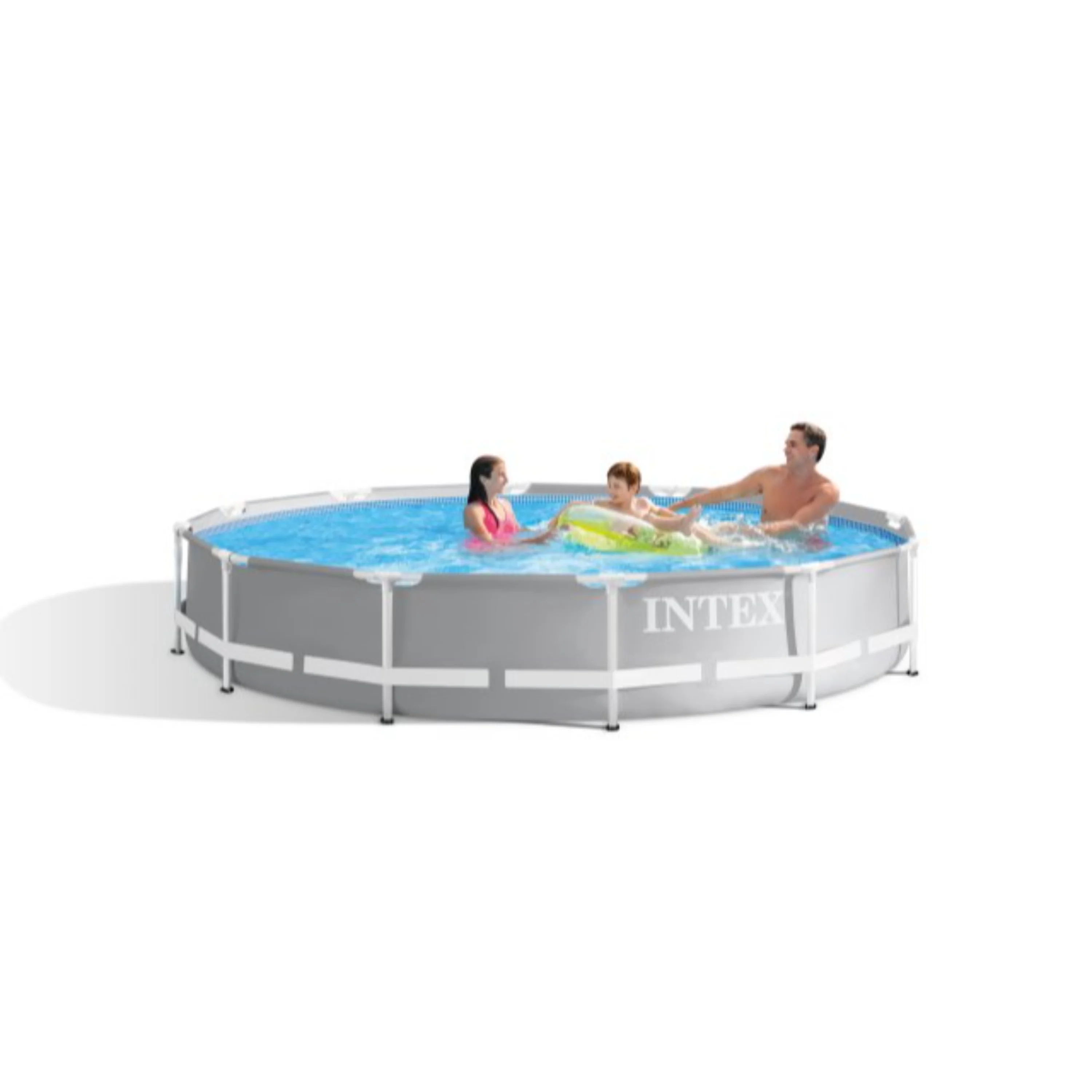 Intex 26719EH 14ft x 42in Prism Frame Above Ground Swimming Pool with Pump