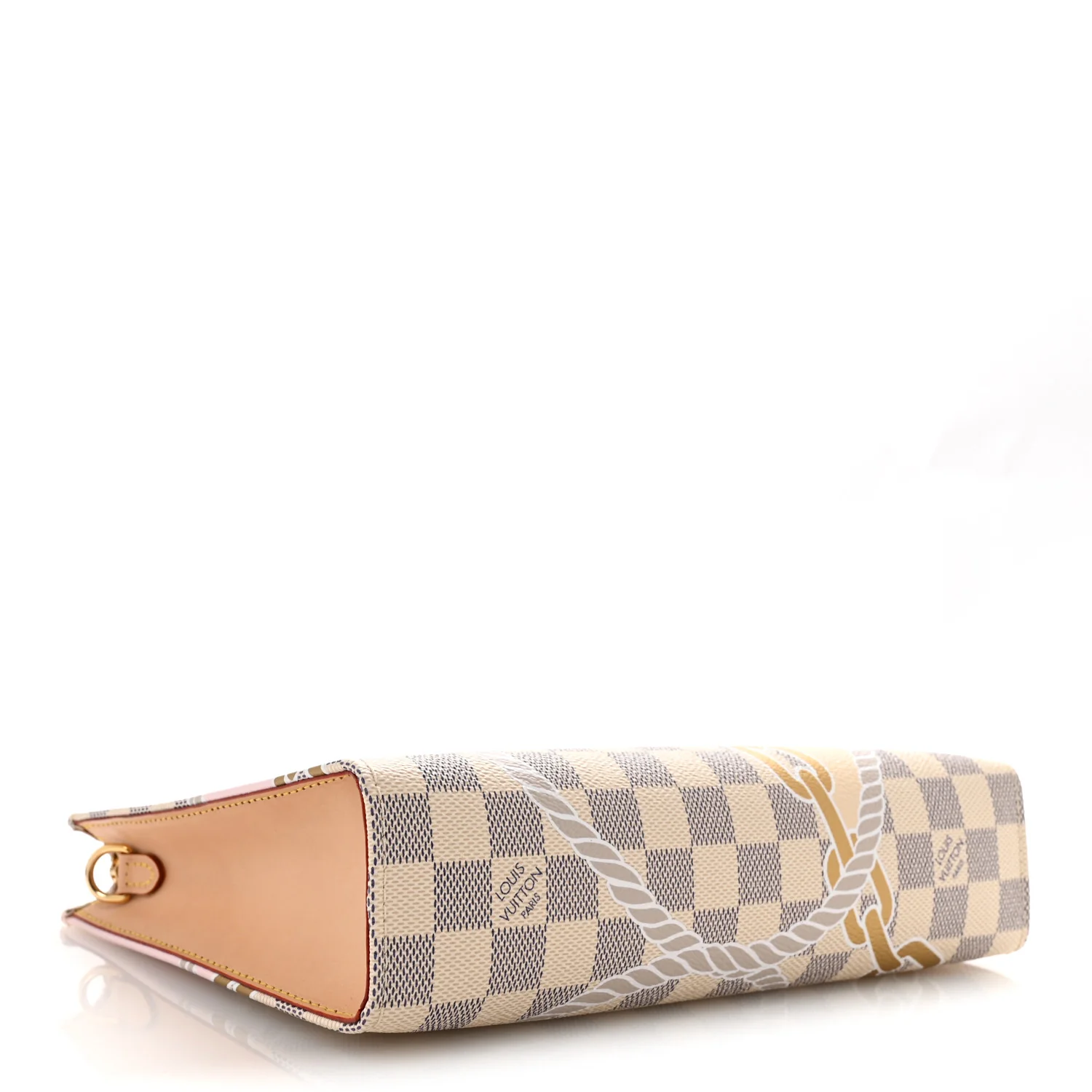 Damier Azur Nautical Toiletry Pouch On Chain