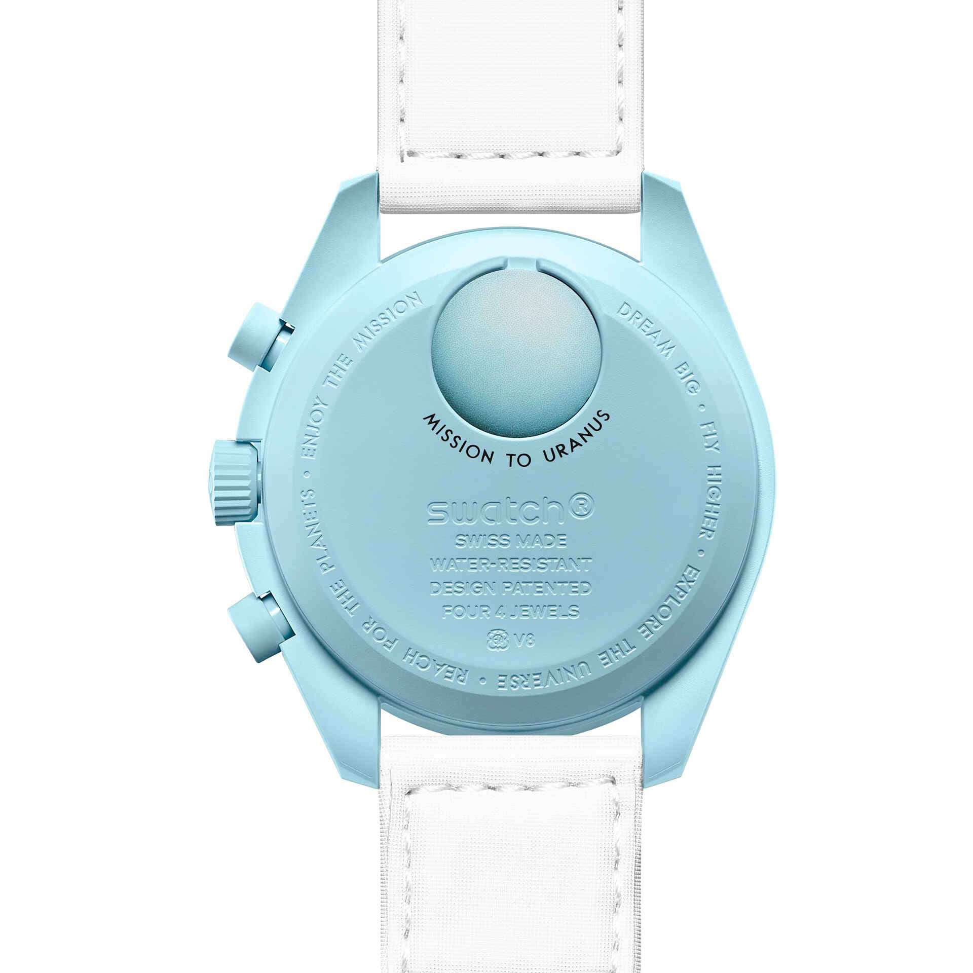 [Super Clone]Swatch x Omega SO33L100 Bioceramic Moonswatch Mission to Uranus