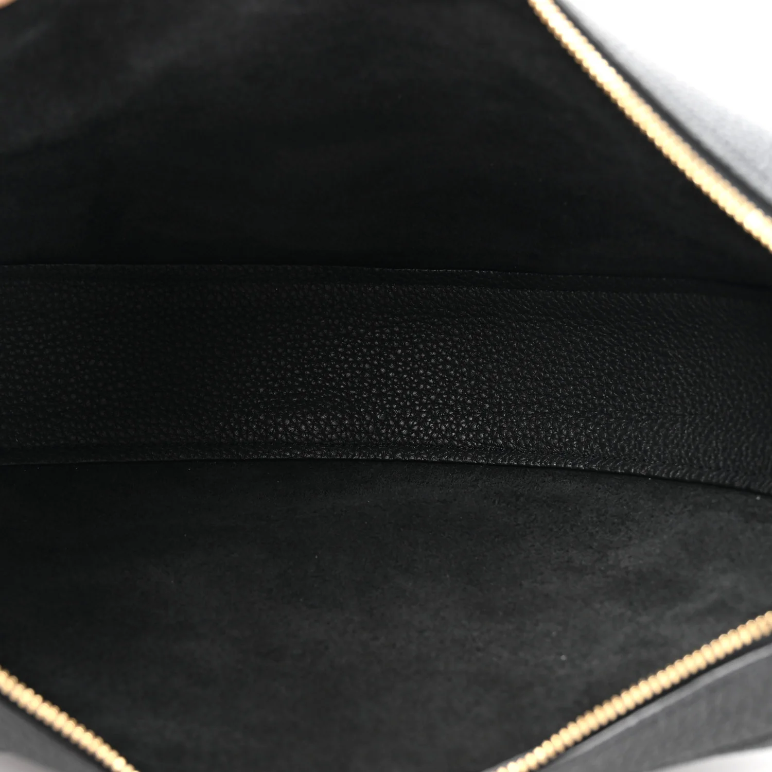 Pebbled Calfskin Augustina Hobo Black