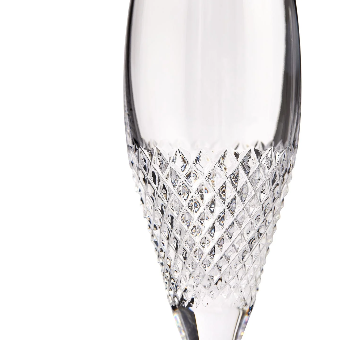 Vera Wang Diamond Mosaic Flute Pair, Set of 2