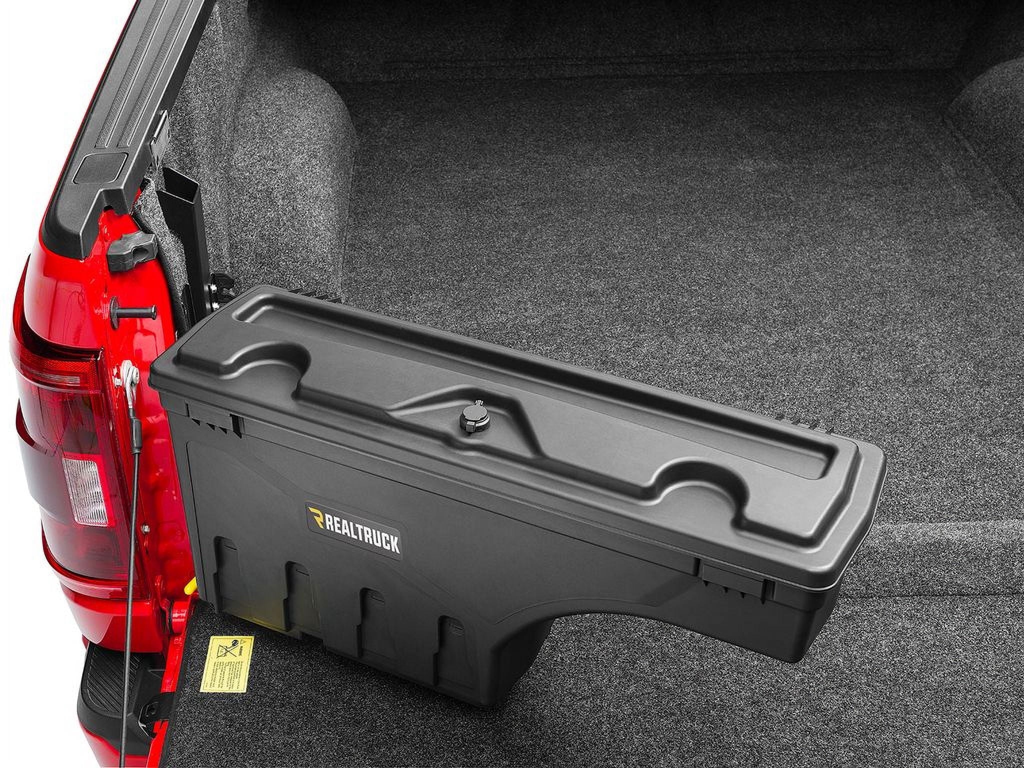 RealTruck UnderCover Swing Case Truck Bed Toolbox Fits 2007-2019 Chevy/GMC Silverado/Sierra 2500/3500HD Drivers Side
