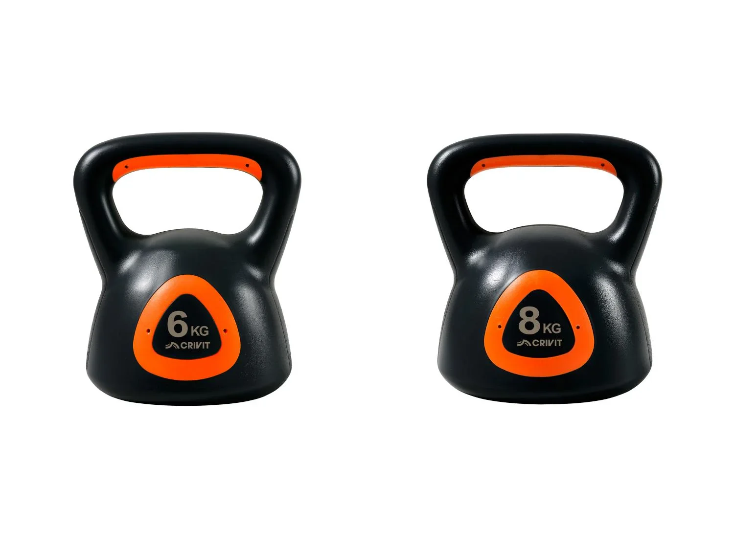 CRIVIT Kettlebell, 6 kg ou 8 kg