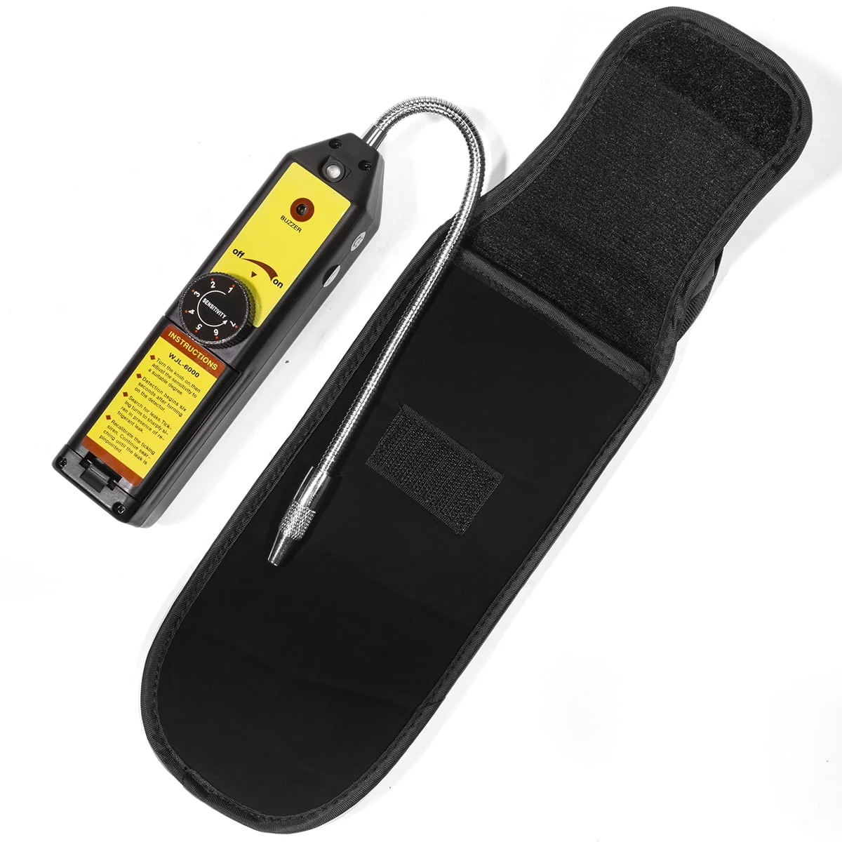 AC Repair Complete Set Vacuum Pump HVAC A/C Refrigeration Manifold Gauge R134 Tap Leak Detector Carrying Bag Image 6