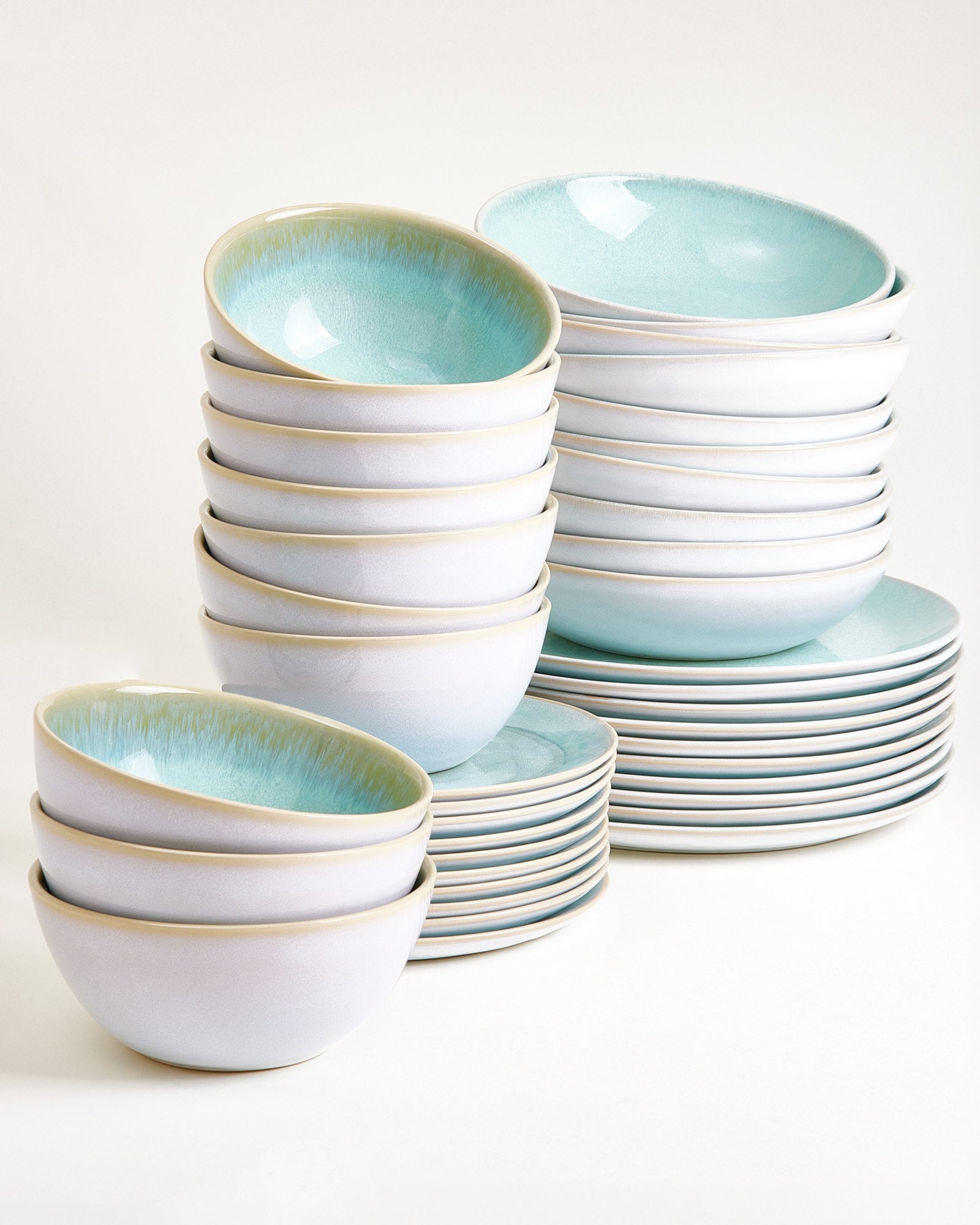 CORDOAMA - TABLEWARE SET CLASSIC MINT 40 PIECES