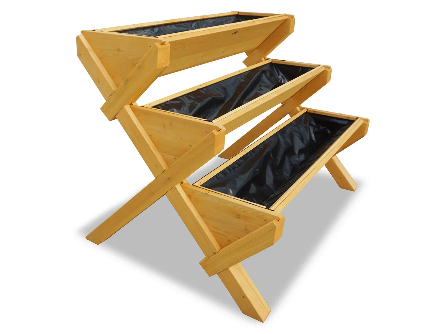 HABAU Jardinire surleve sur pieds Trio