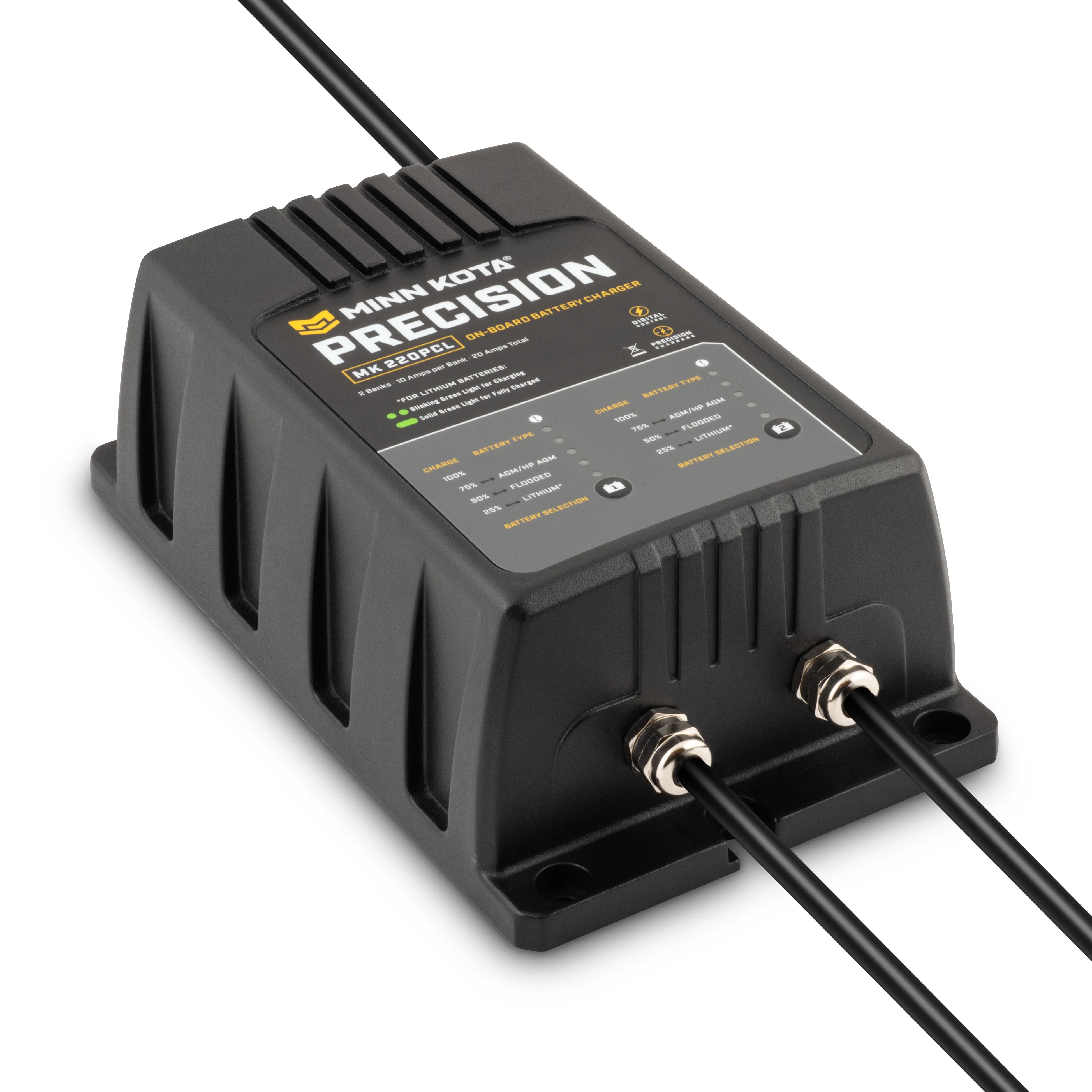 Precision Charger MK 220 PCL 2 bank x 10 amps(2 banks x 10 amps) - Image 2
