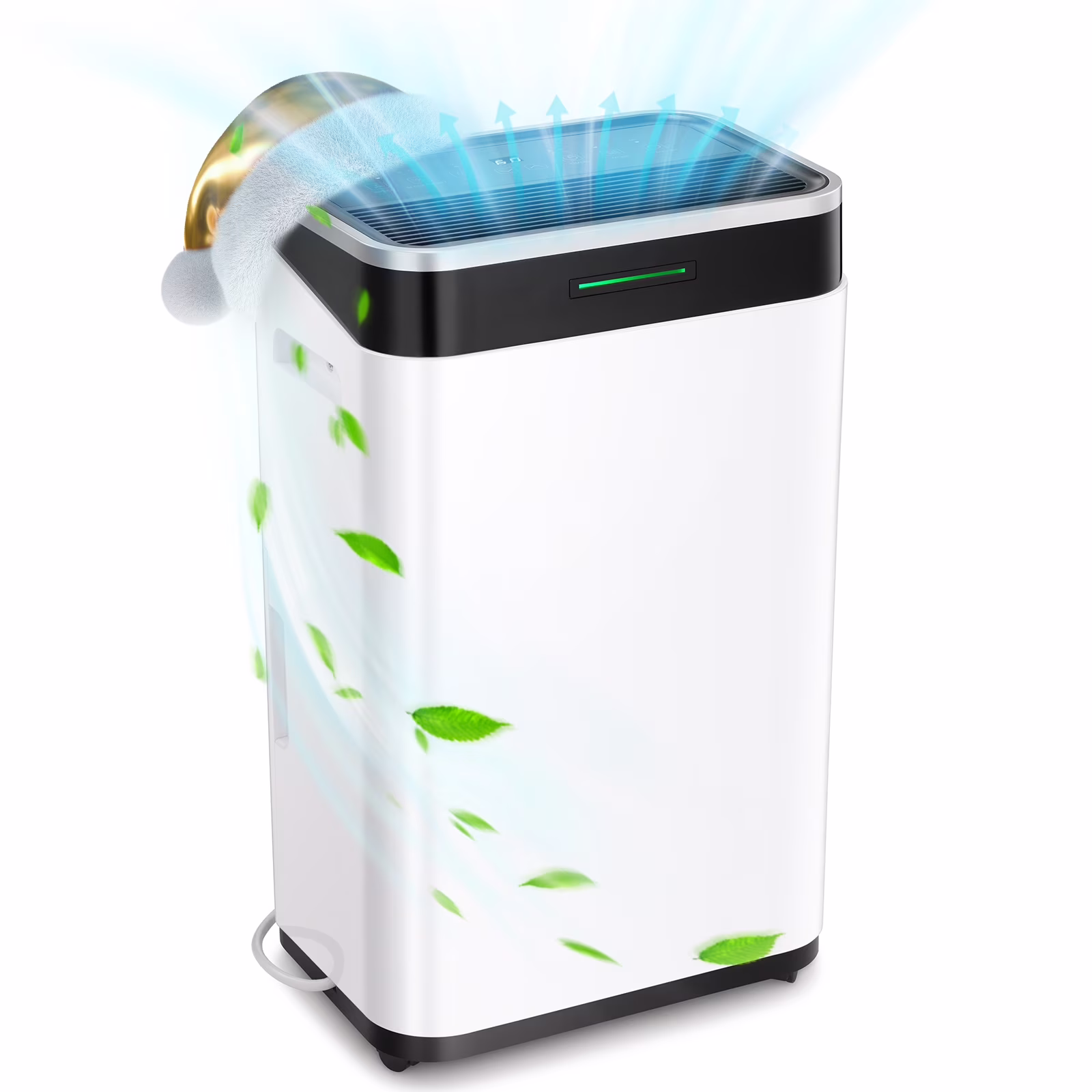 15 Pint Dehumidifier, Max 3000 Sq.Ft Coverage Area, 3 Operation Modes, 24H Timer, Basement/Bathroom/Laundry Room(9 pt)