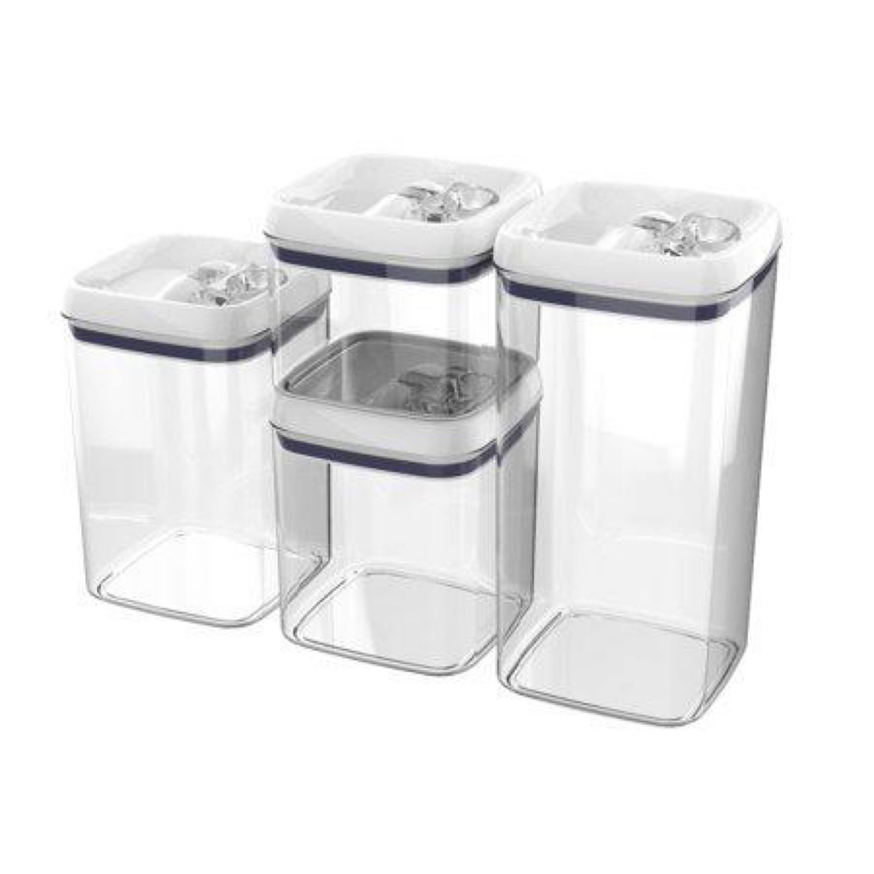 Better Homes & Gardens Flip-Tite Square Container Set - 4 ct