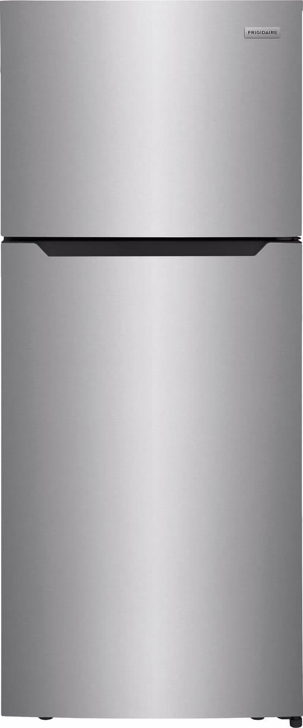 17.6 Cu. Ft. Top-Freezer Refrigerator, Brushed Steel