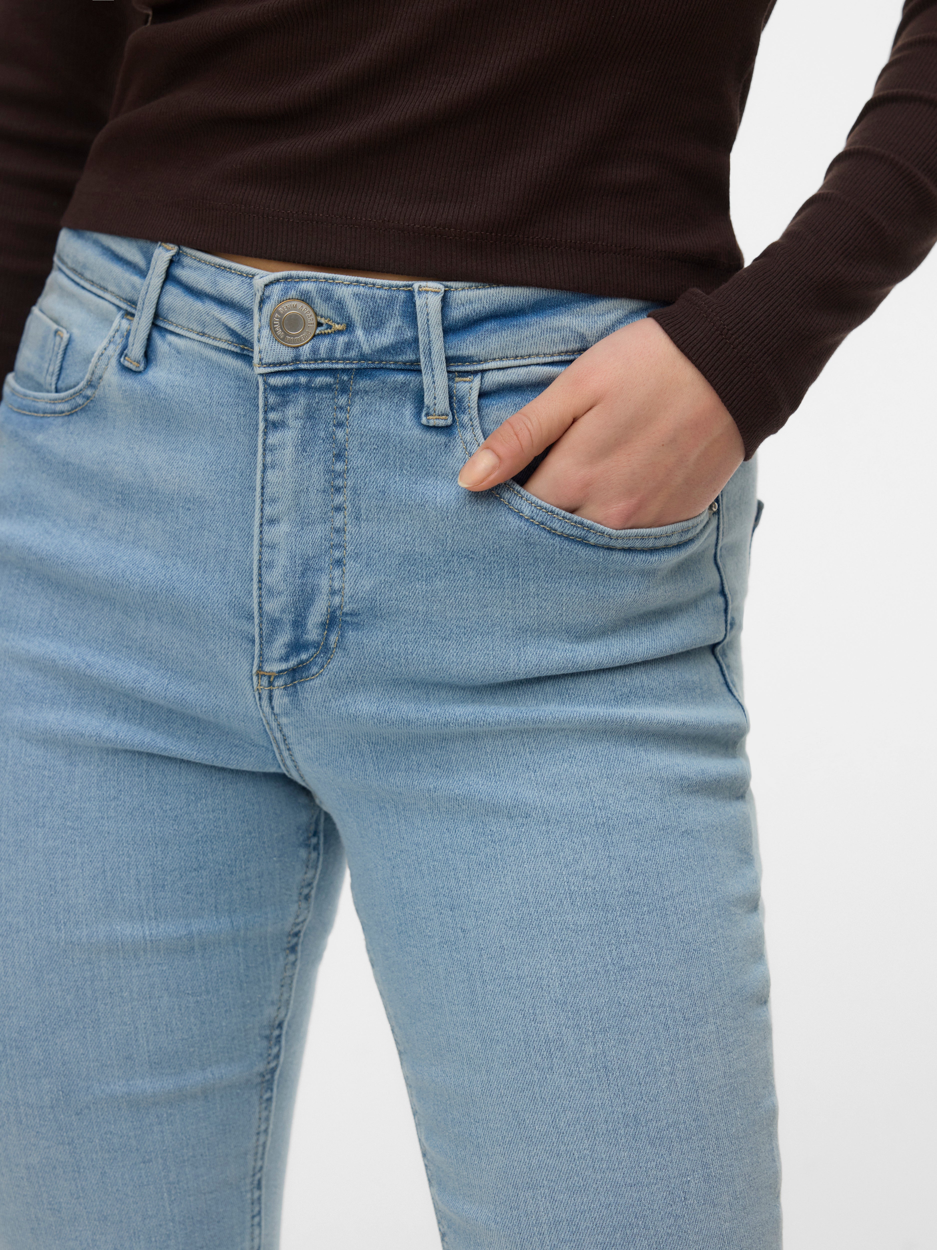 VERO MODA® VMPOLLY Mid rise Skinny Fit Jeans