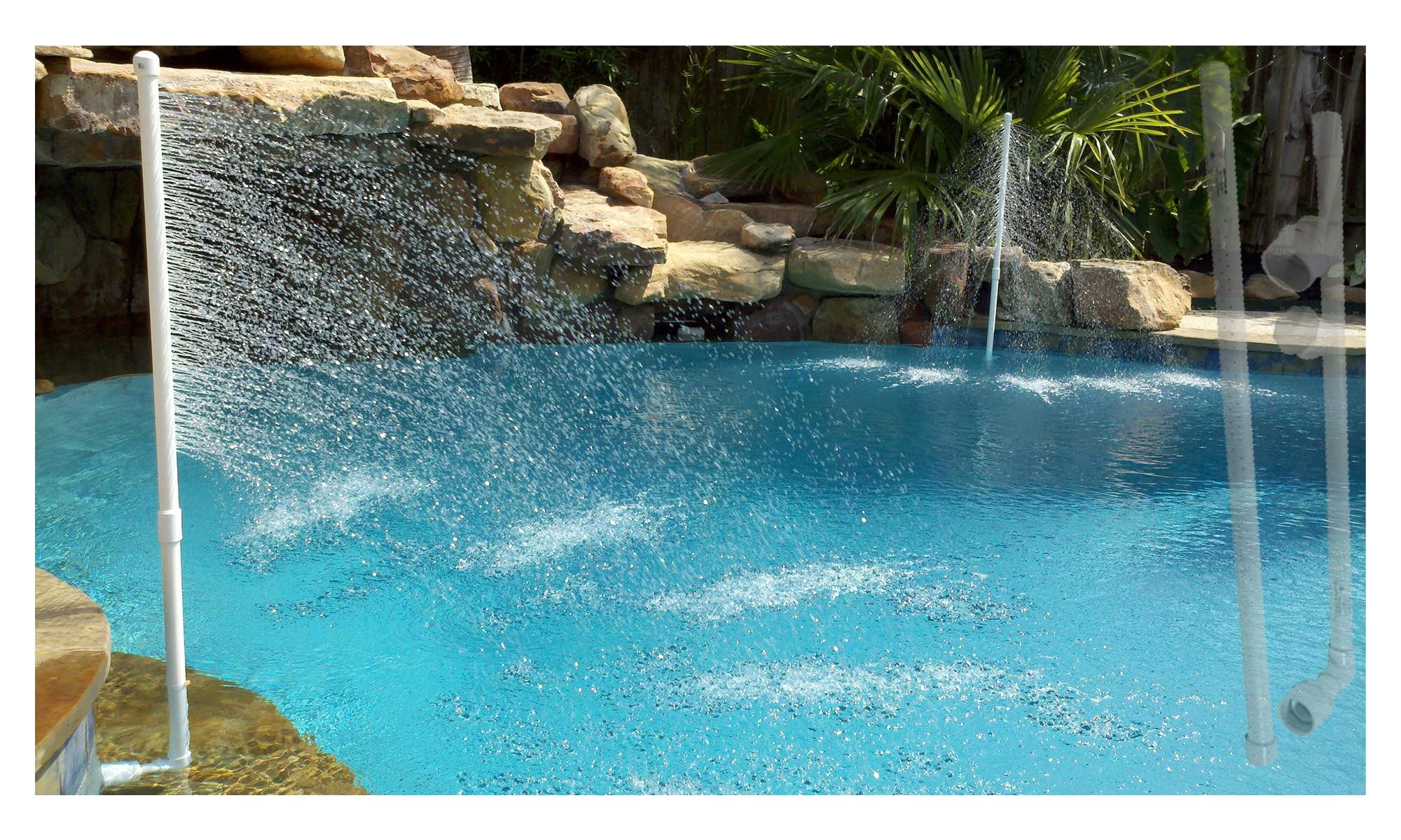 MistCooling Pool Cooler - Decreases The Pool Water Temperature 8-10 Degrees - Do It Yourself Install - Easy to Install, Easy to Dismantle -