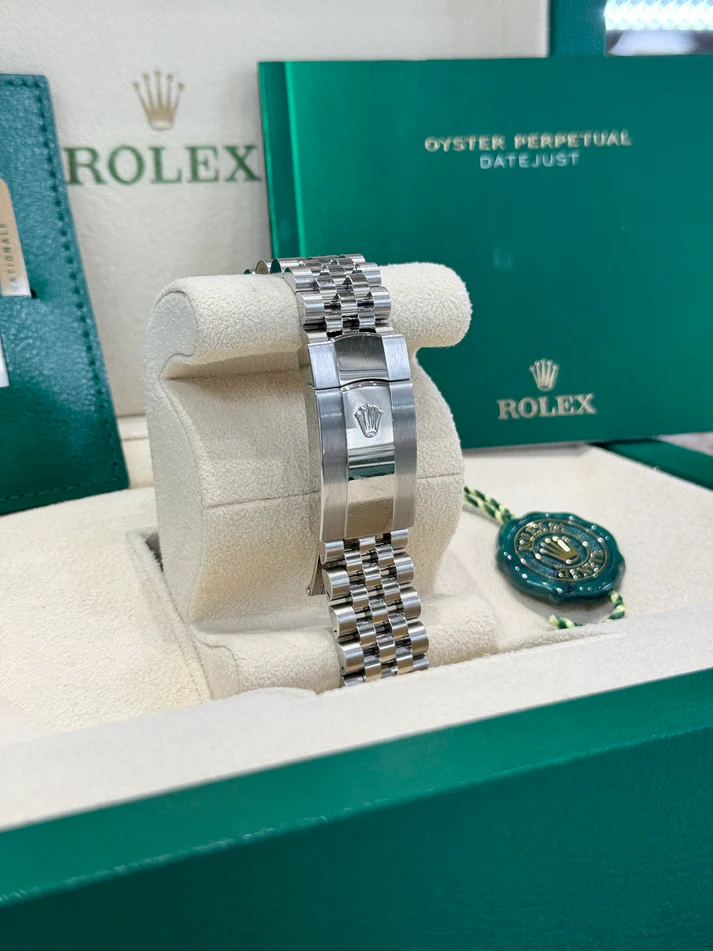 [Super Clone]RLX  Datejust 126334 Dark Rhodium Index Jubilee 41mm Stainless Steel