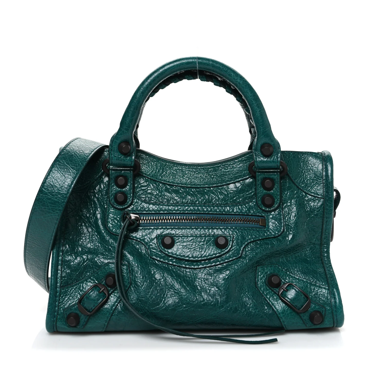 Agneau Classic Hardware Mini City Emerald