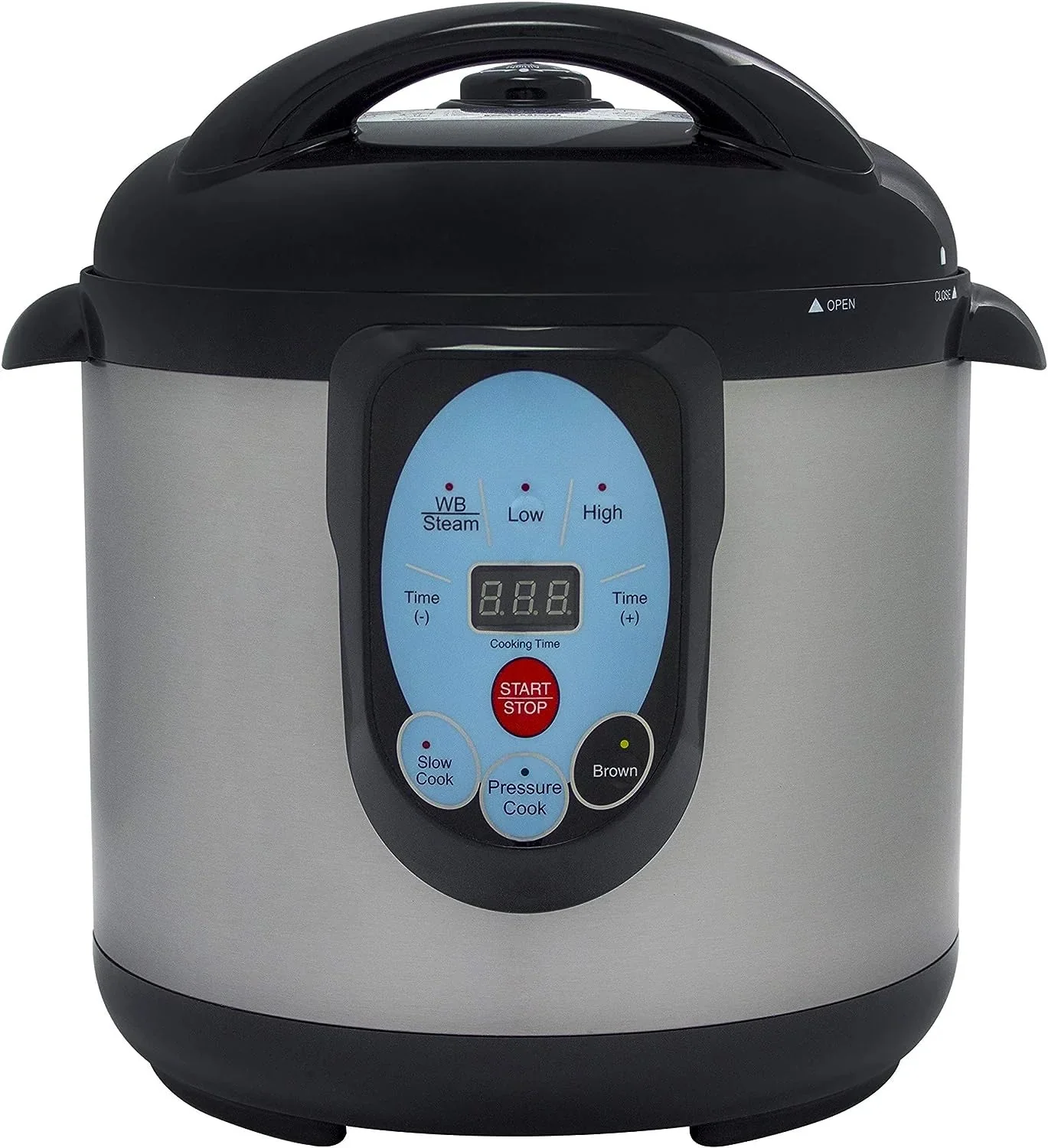 NPC-9 Smart Electric Pressure Cooker and Canner, 9.5 quart, Stainless Steel