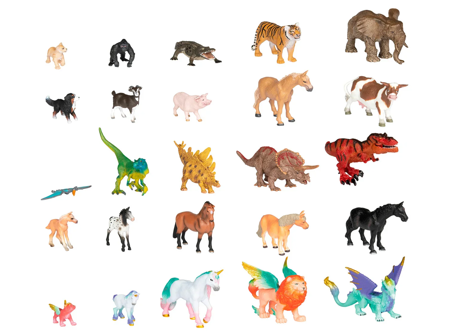 Playtive Figurines animaux 5 pices