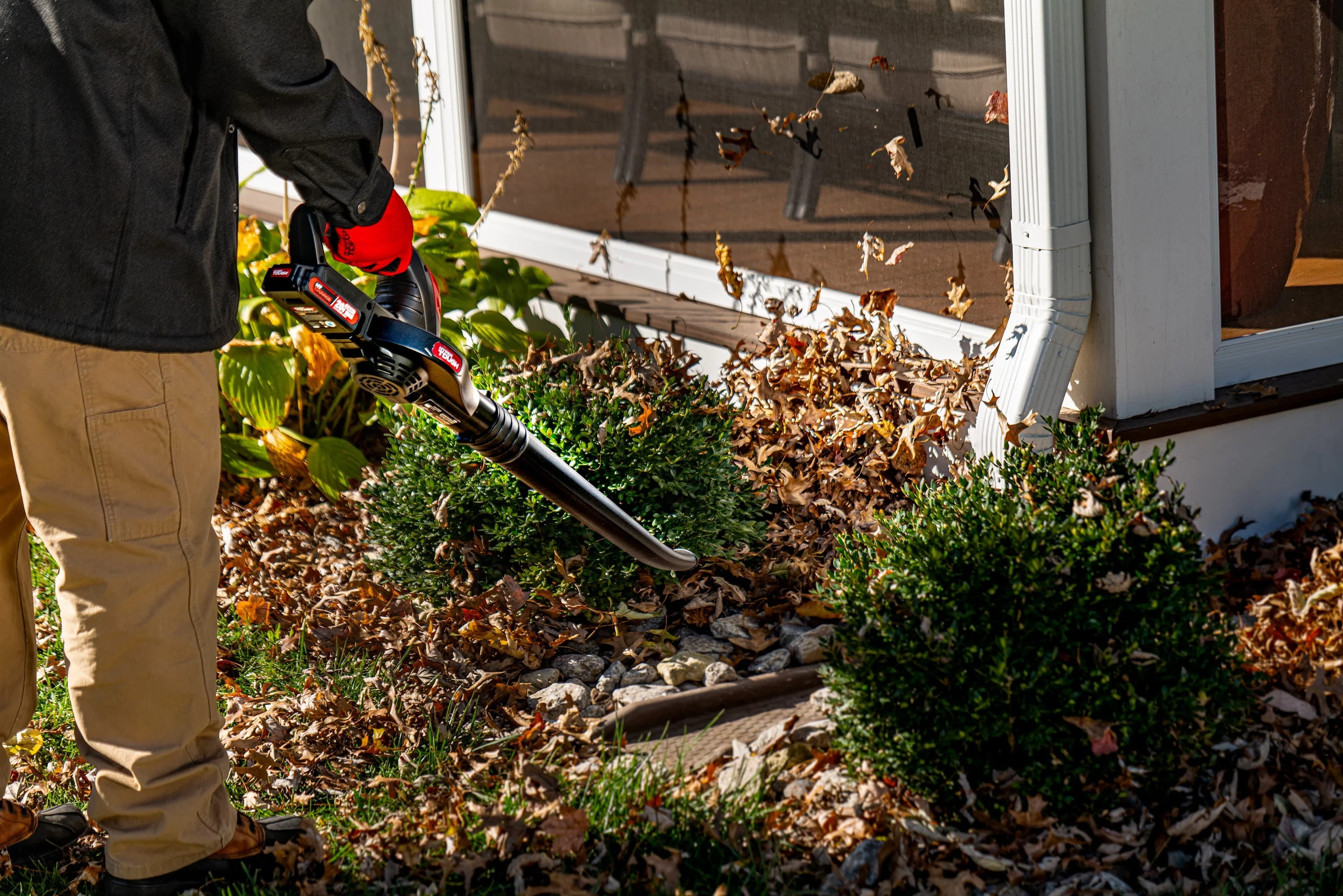 Hyper Tough 20V Max Cordless Combo Kit, 10-inch String Trimmer  130 mph Sweeper