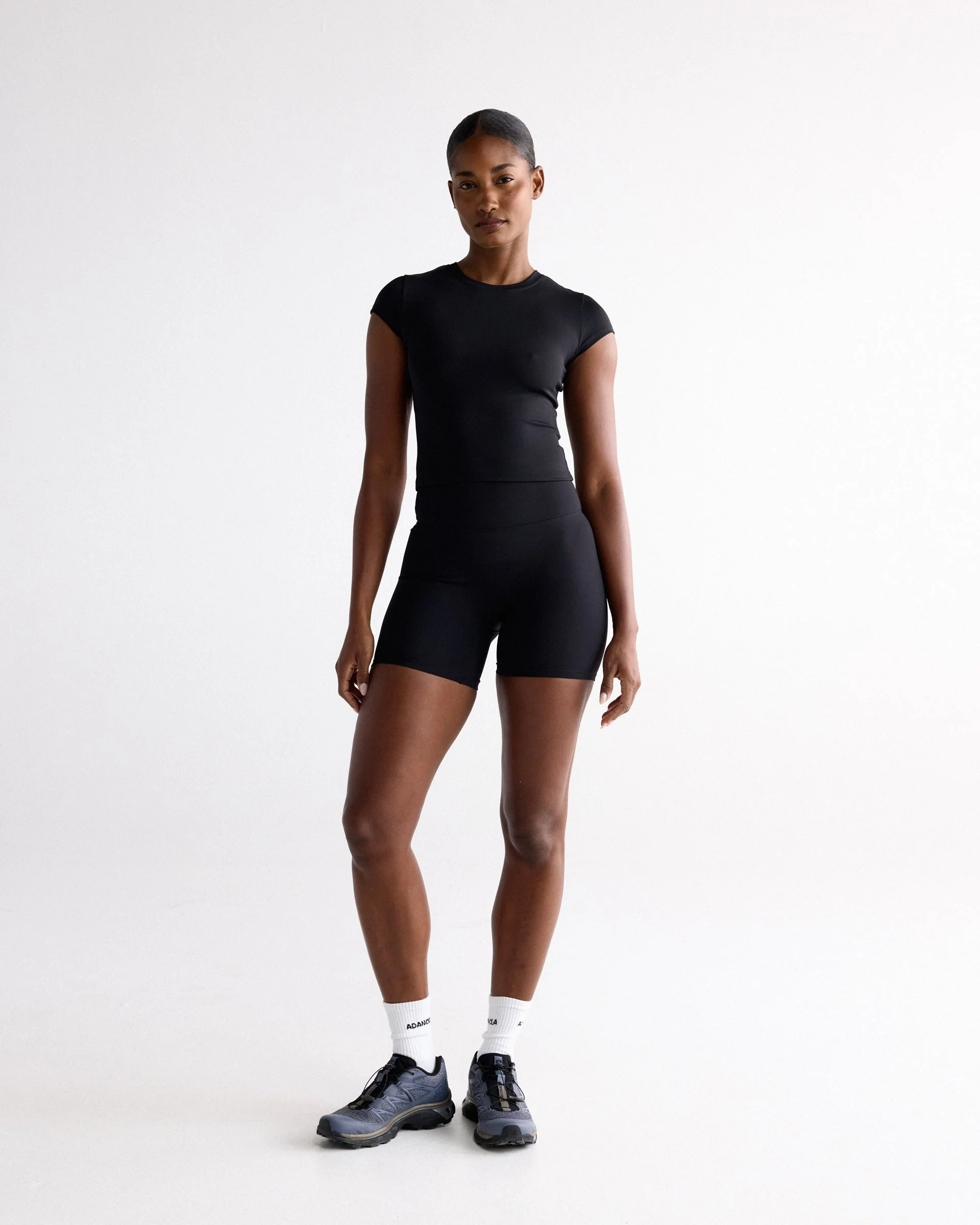 Ultimate Crop Shorts - Black