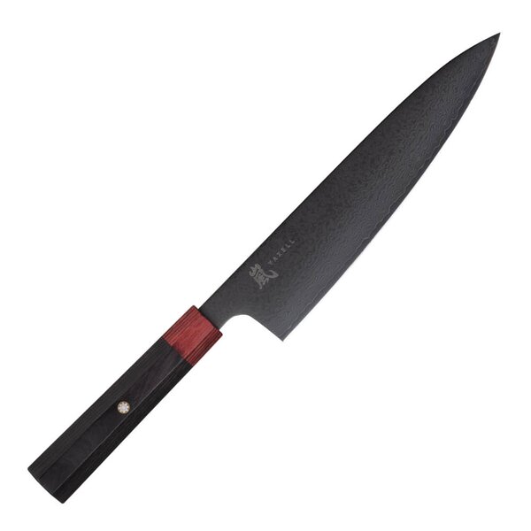 Rei kokkekniv 20 cm DLC svart/rød