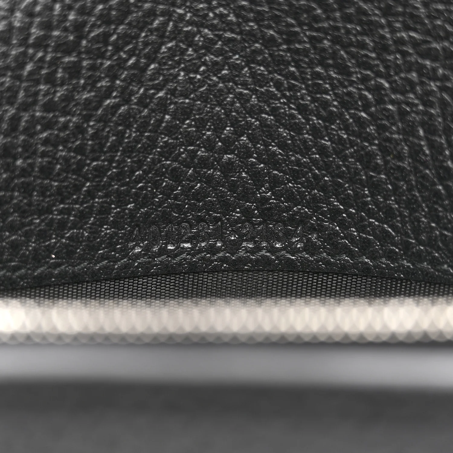 Calfskin Mini Dionysus Chain Wallet Black