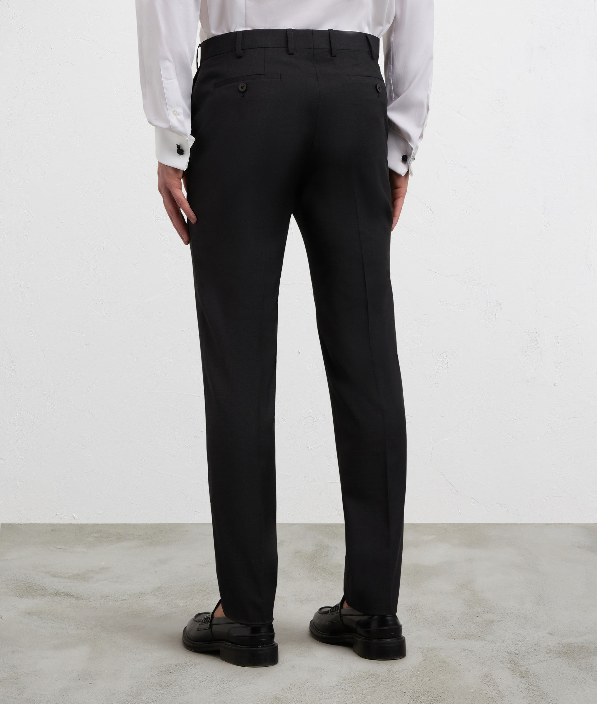 PURE WOOL TROUSERS