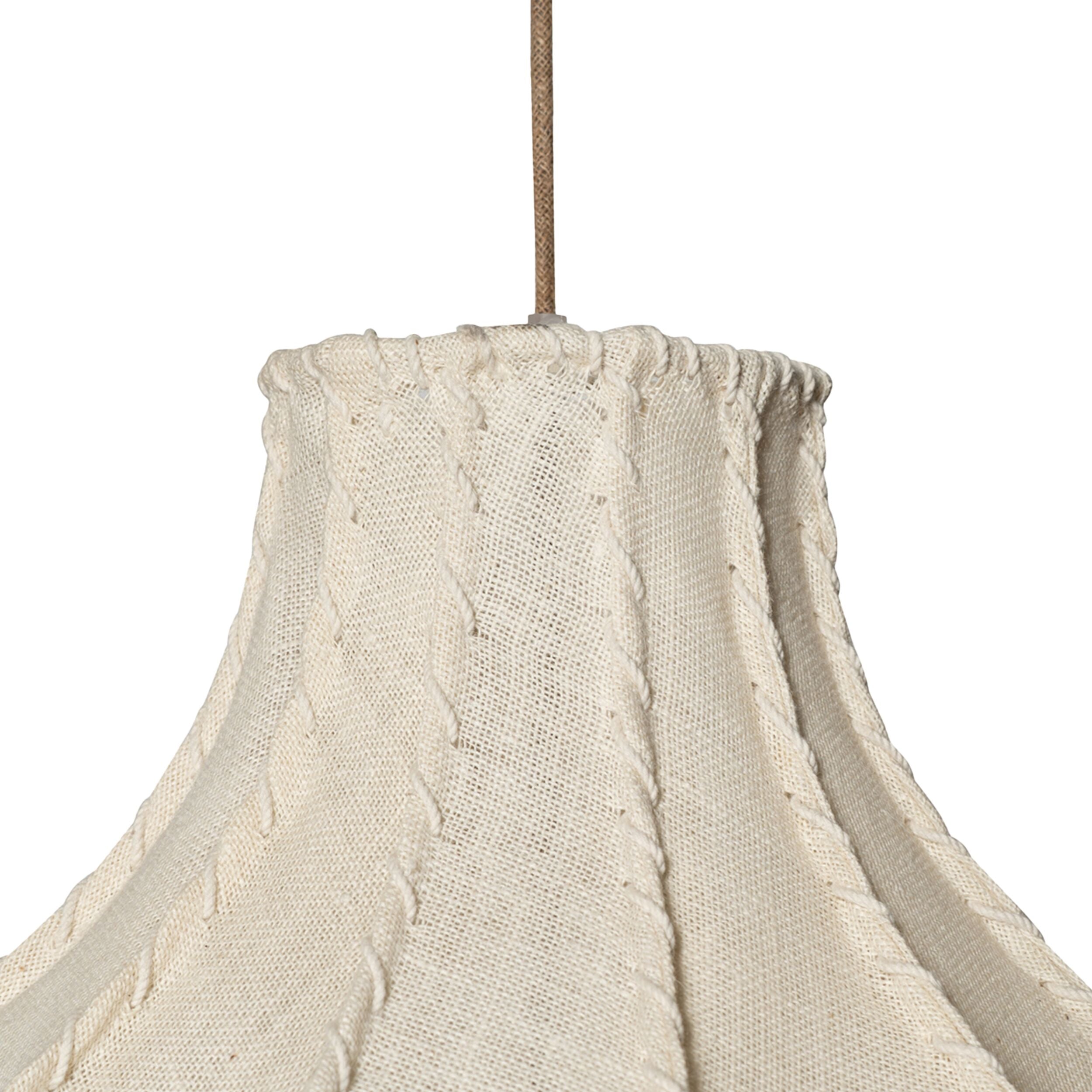 Elora Pendant Off White 54x54x70cm