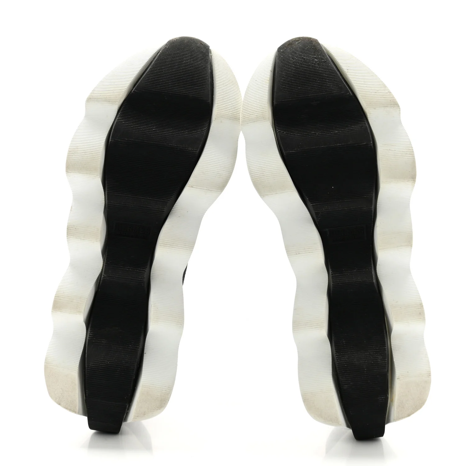 Technical Canvas Goatskin Mens Eclair Sneakers 40 Black