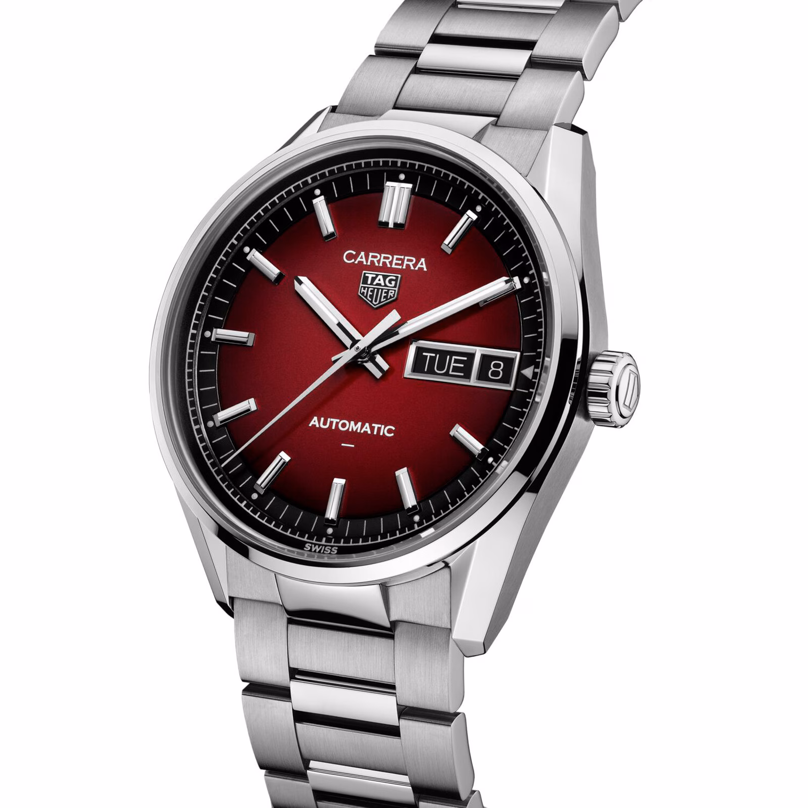 【Super Clone】TAG Heuer Carrera Day-Date 41mm Mens Watch WDA2113.BA0043